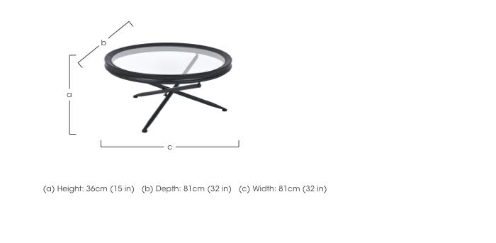 Elwin Coffee Table in  on Furniture Village