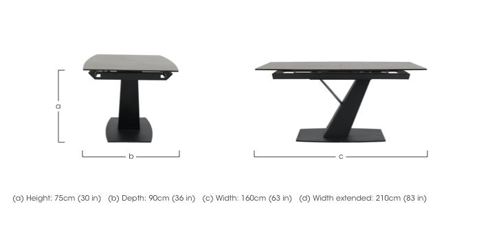 Enterprise Dining Table in  on Furniture Village