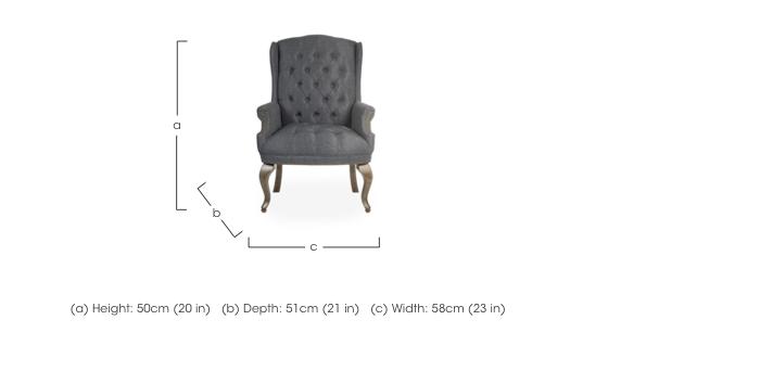 East River Fabric Chairman in  on Furniture Village