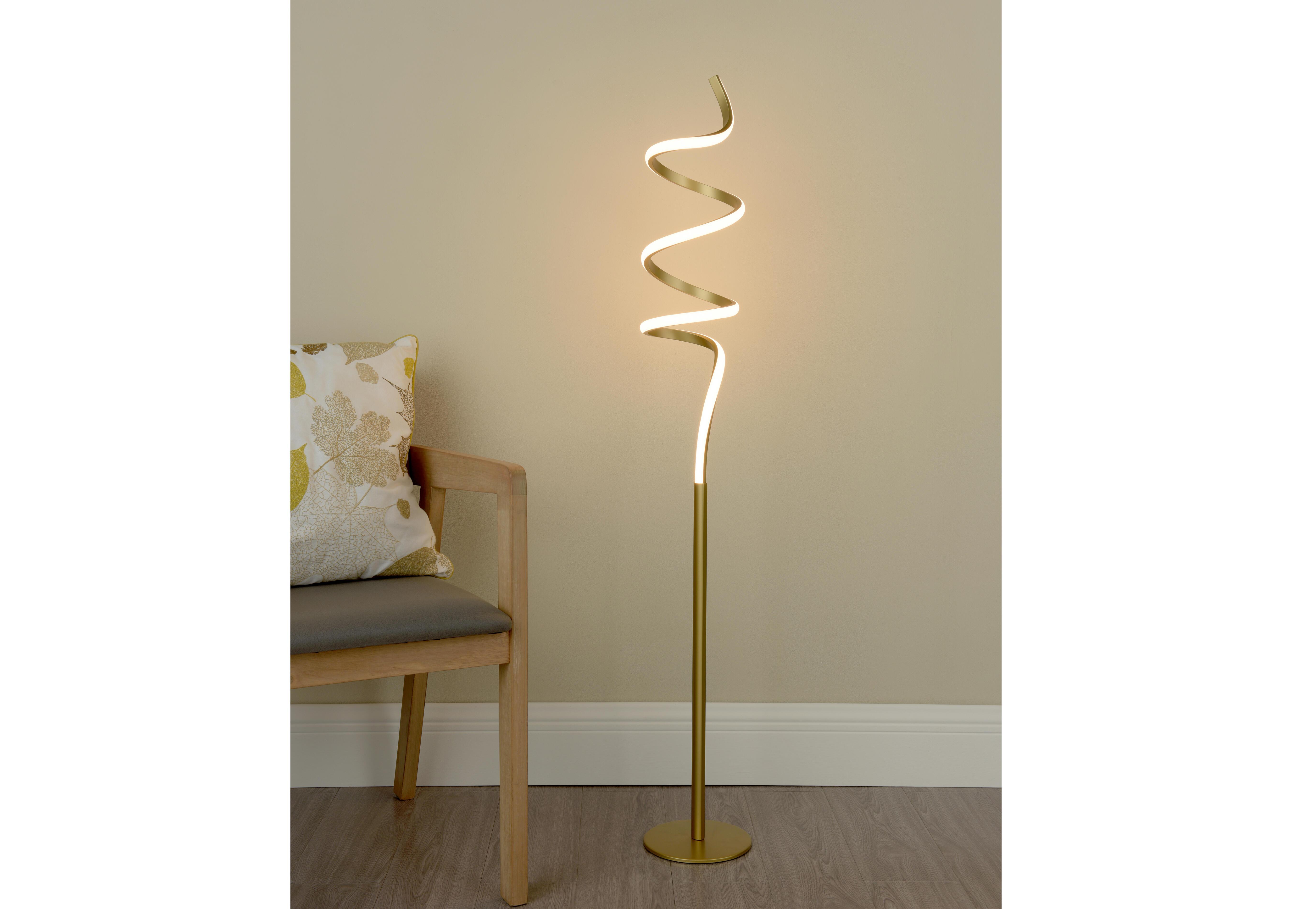 Evara Floor Lamp in  on Furniture Village