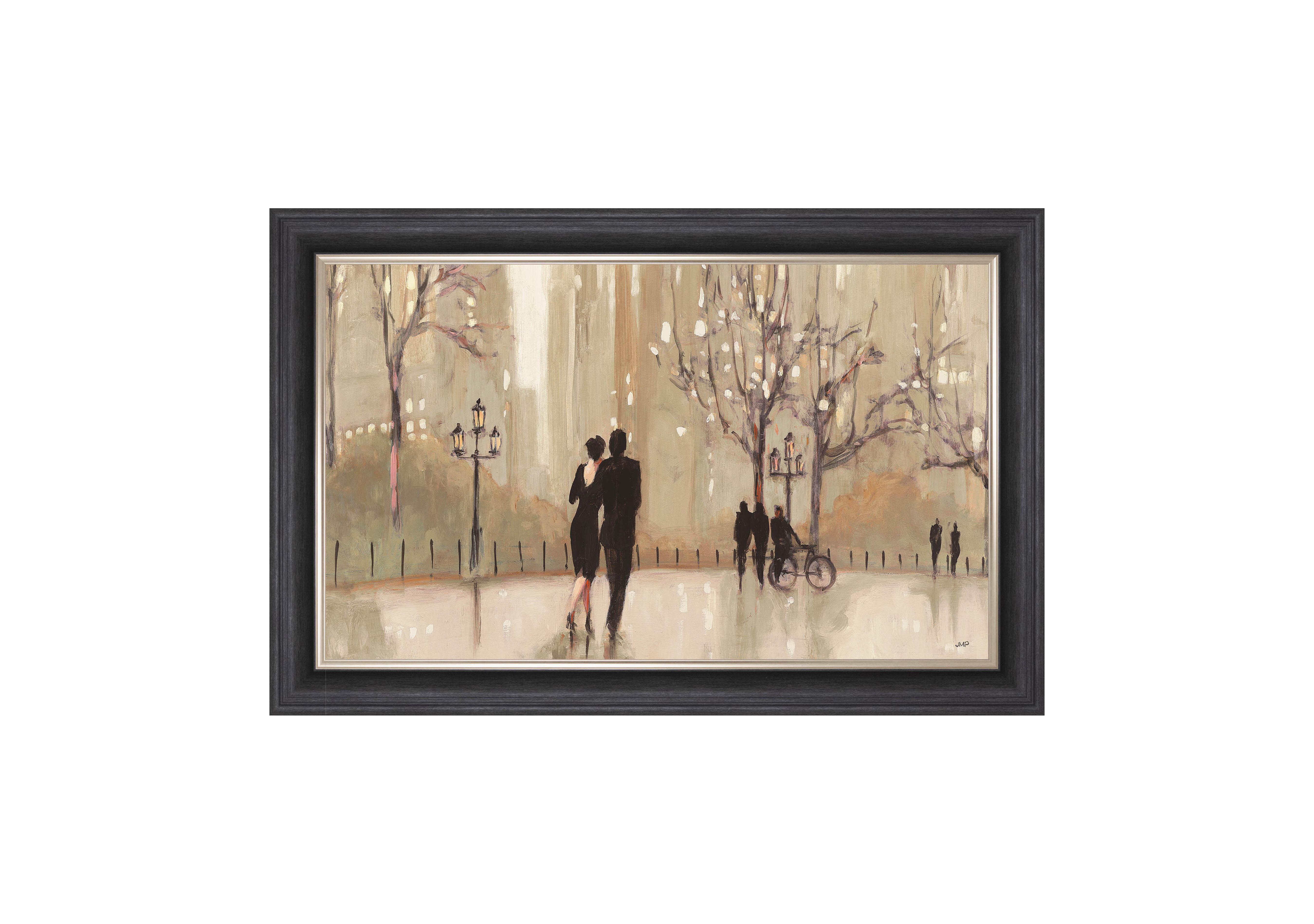 Evening Out Large Framed Picture in  on Furniture Village