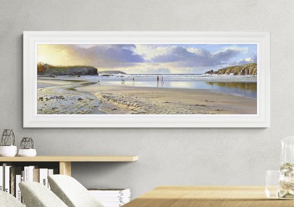 Evening Glow Framed Art - Furniture Village