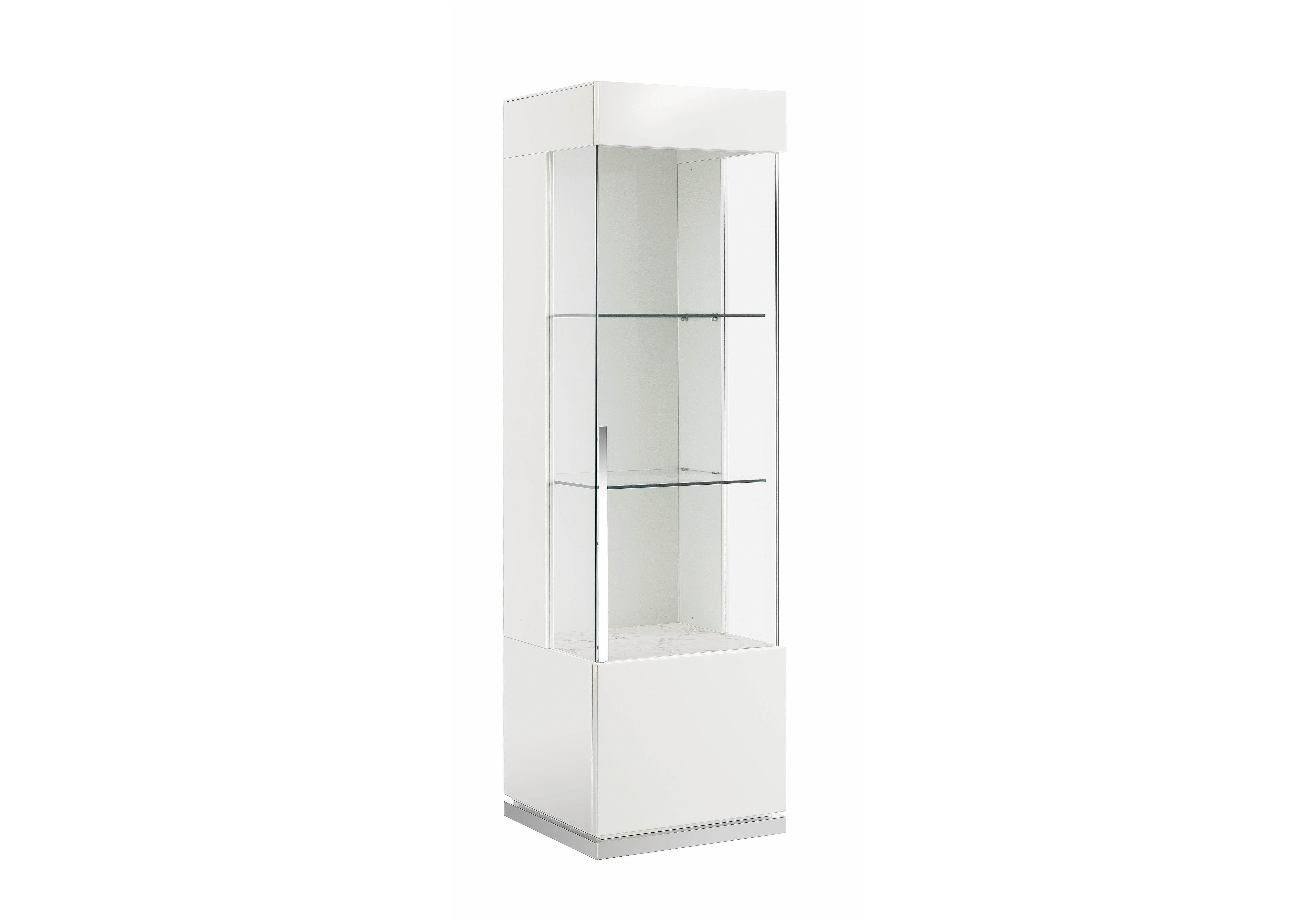 Fascino 1 Door Right Hand Curio Cabinet in  on Furniture Village