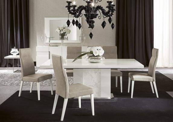 Fascino Large Extending Dining Table - ALF - Furniture Village
