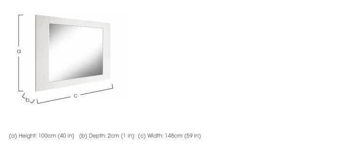 Fascino Mirror in  on Furniture Village