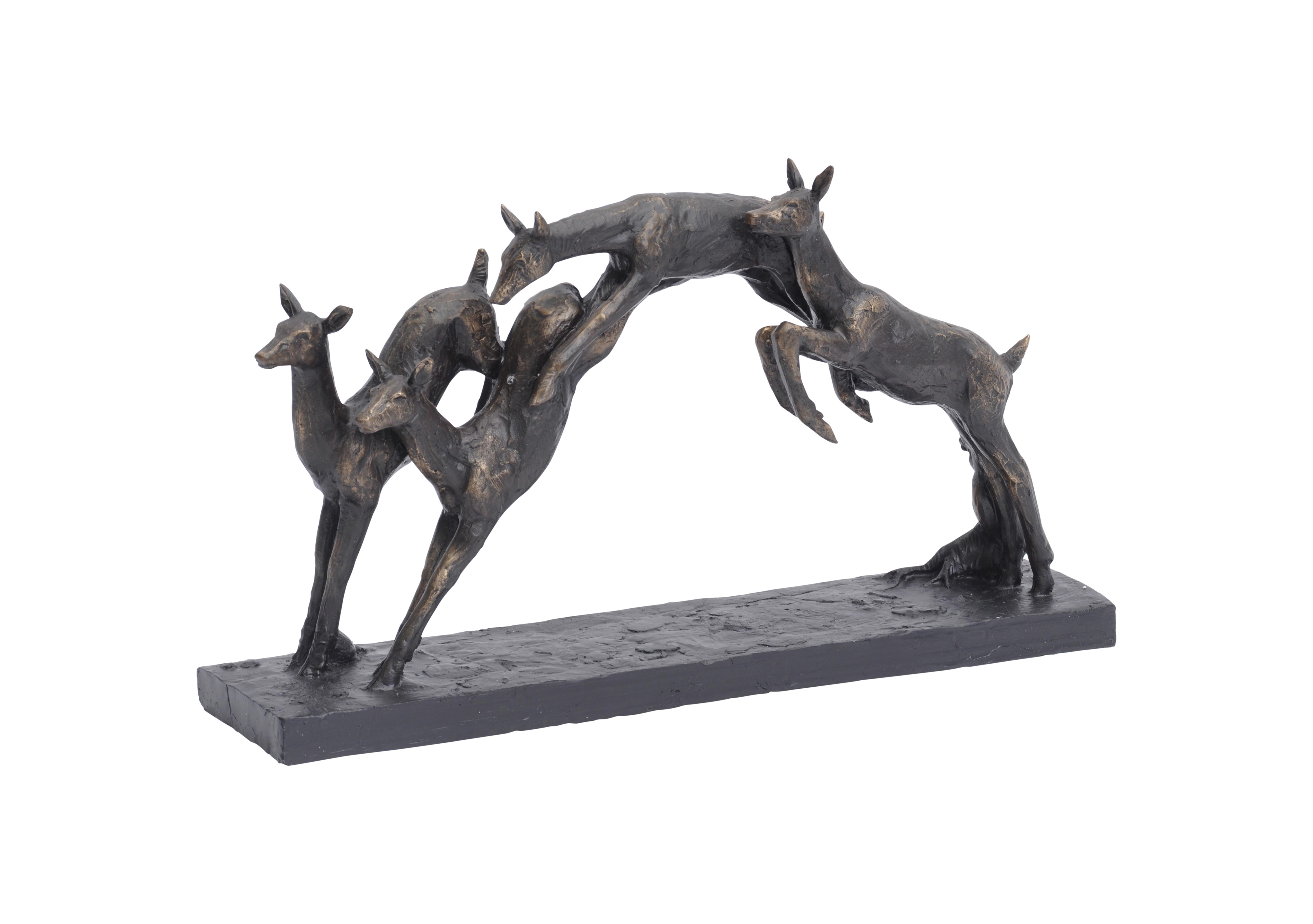 Leaping Fawns Sculpture in  on Furniture Village