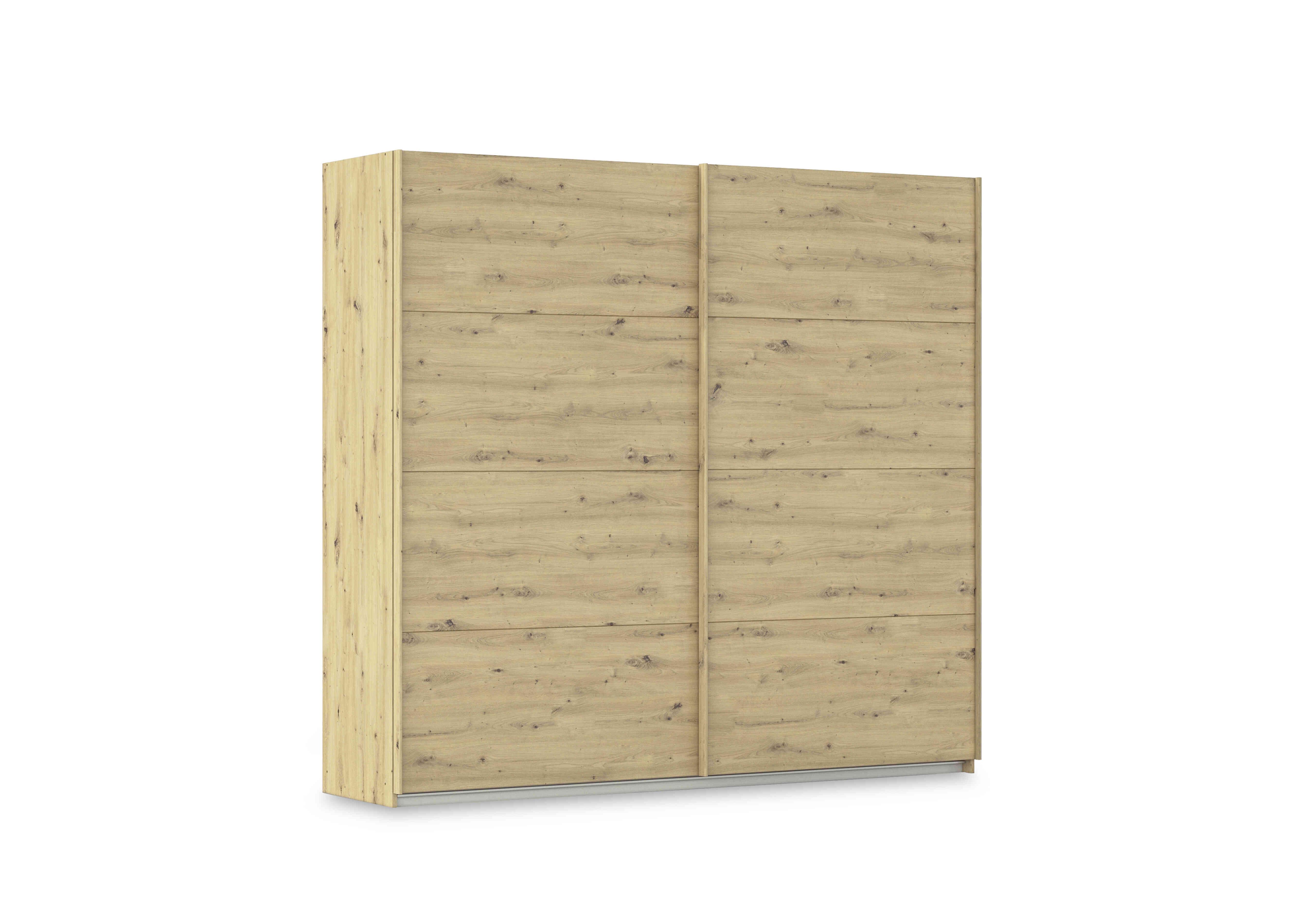 Freja 226cm 2 Door Sliding Oak Wardrobe in  on Furniture Village