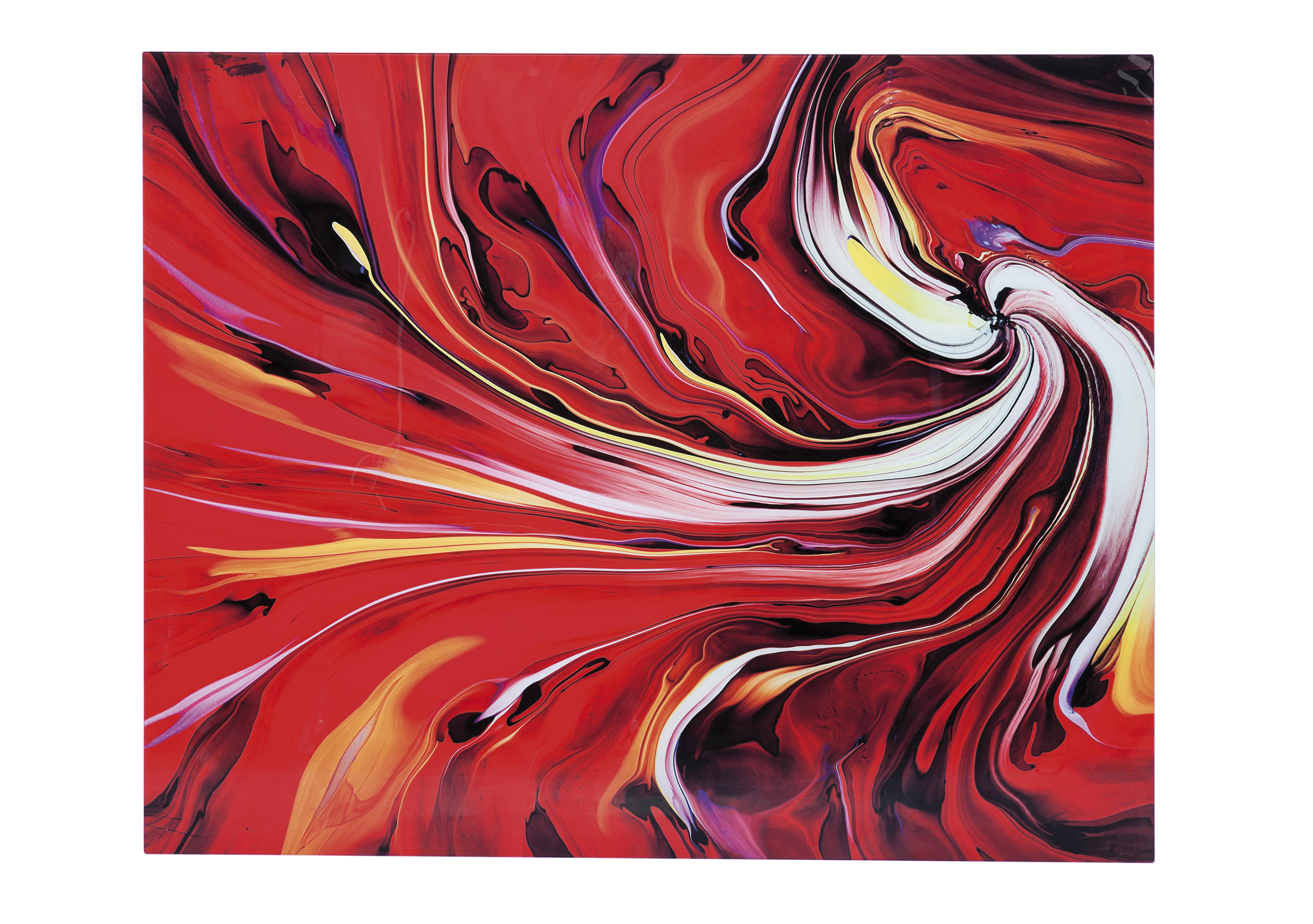 Chaos Fire Glass Picture in  on Furniture Village