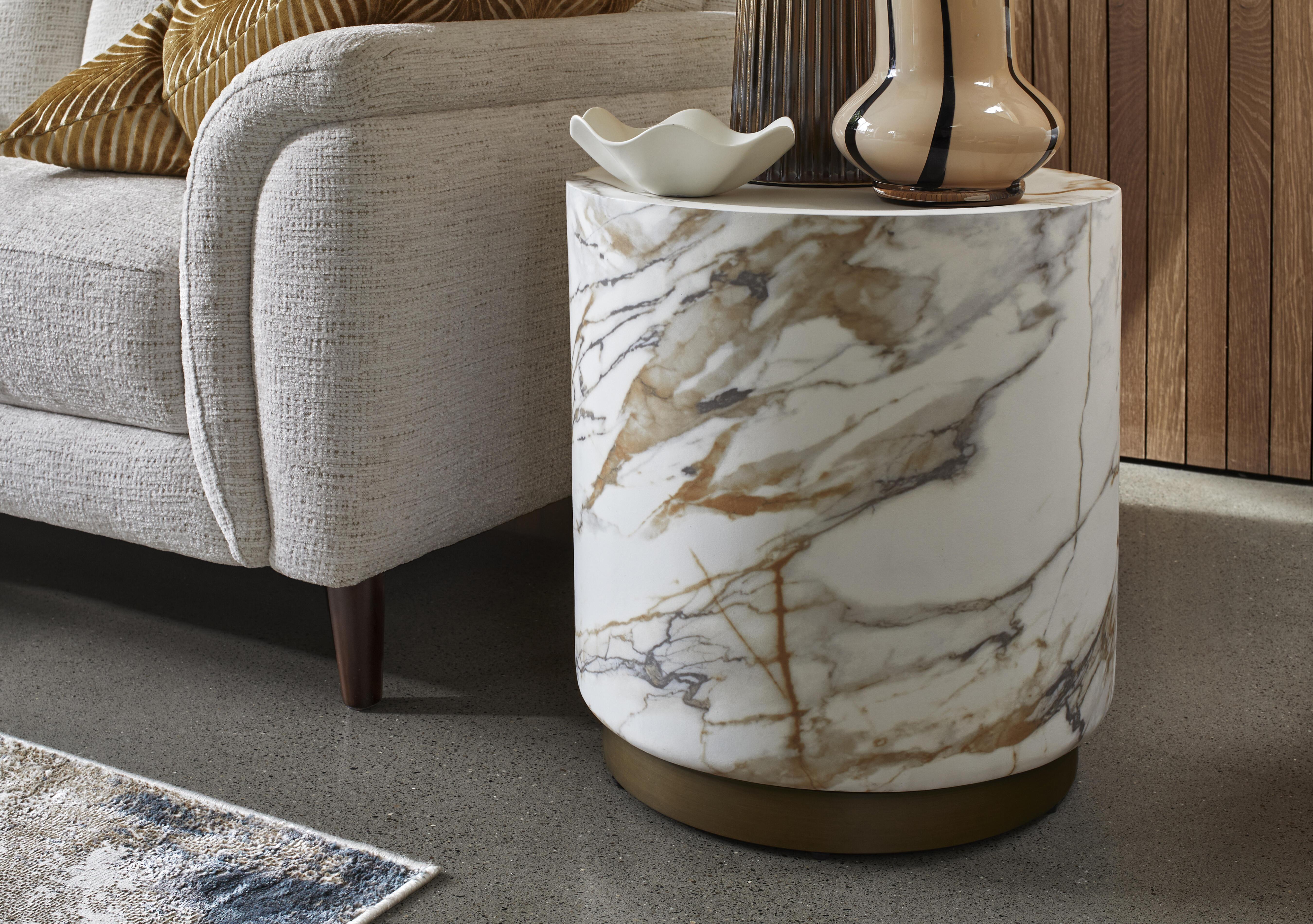 Florida Round Lamp Table in  on Furniture Village