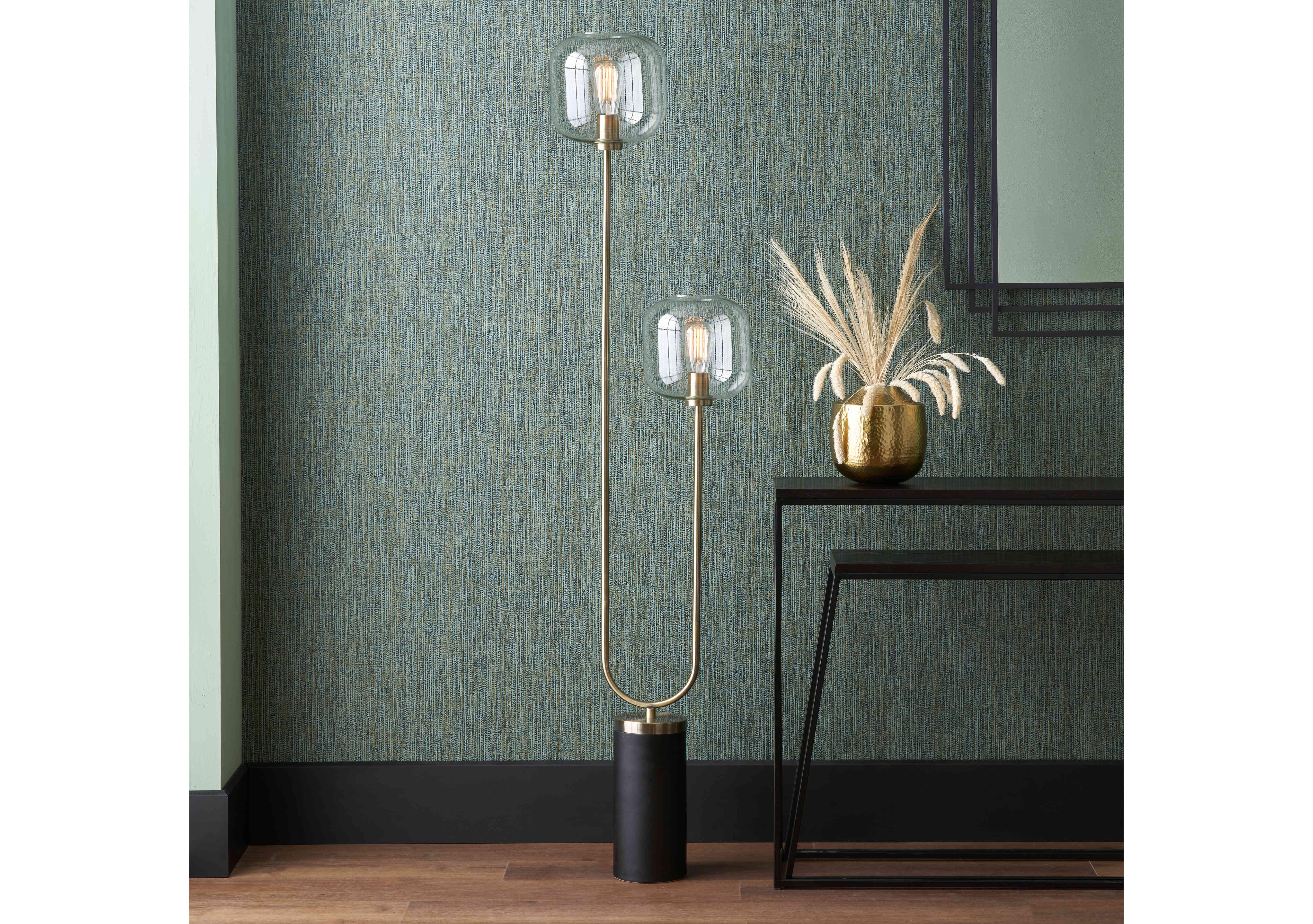Flory Floor Lamp in  on Furniture Village