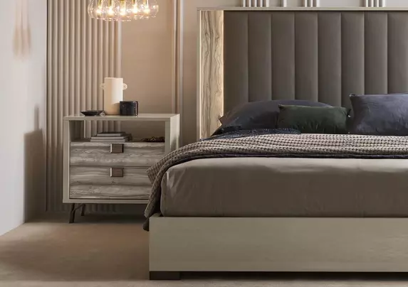 Headboard with led lights discount