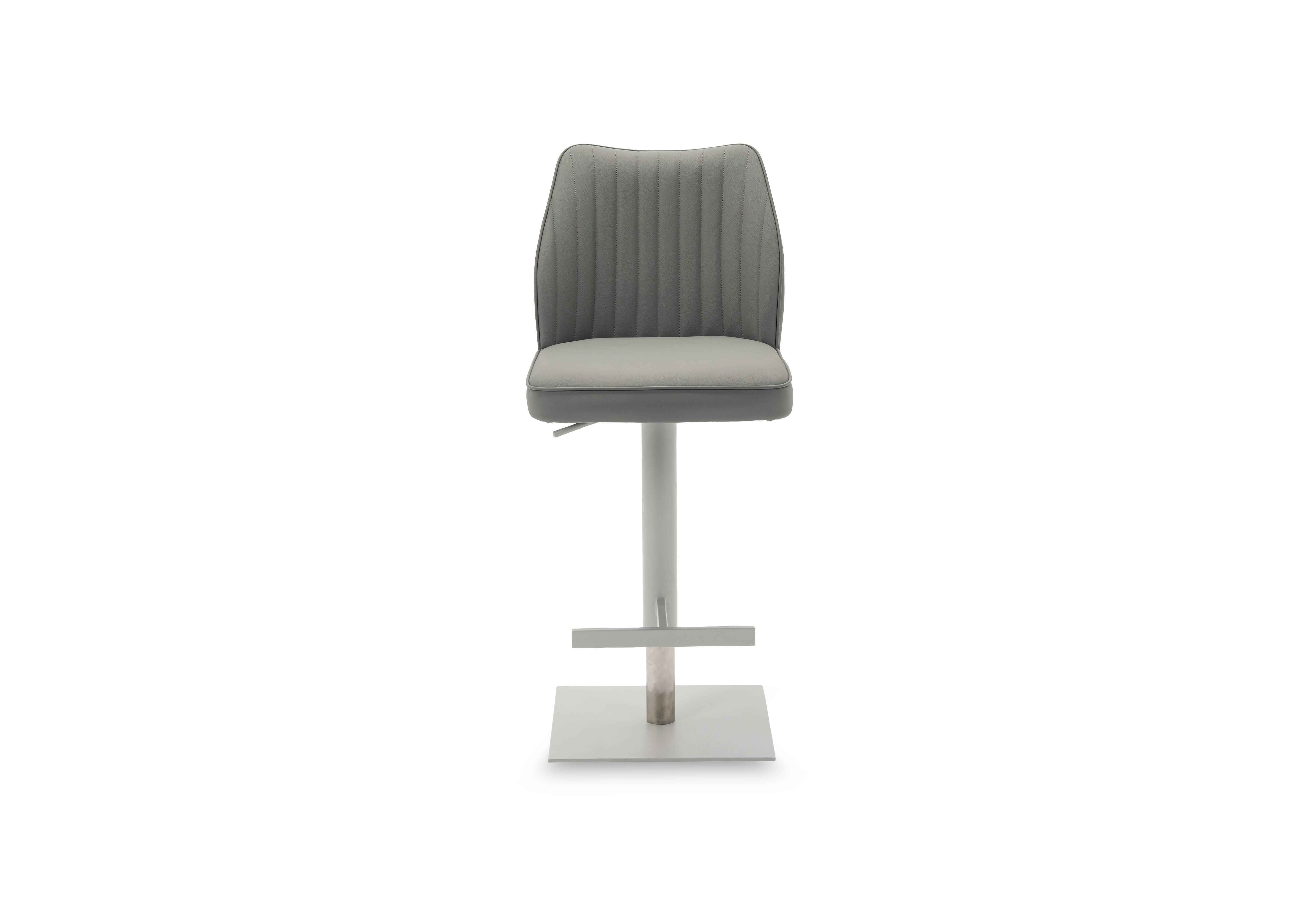 Fumo Faux Leather Swivel Bar Stool in  on Furniture Village