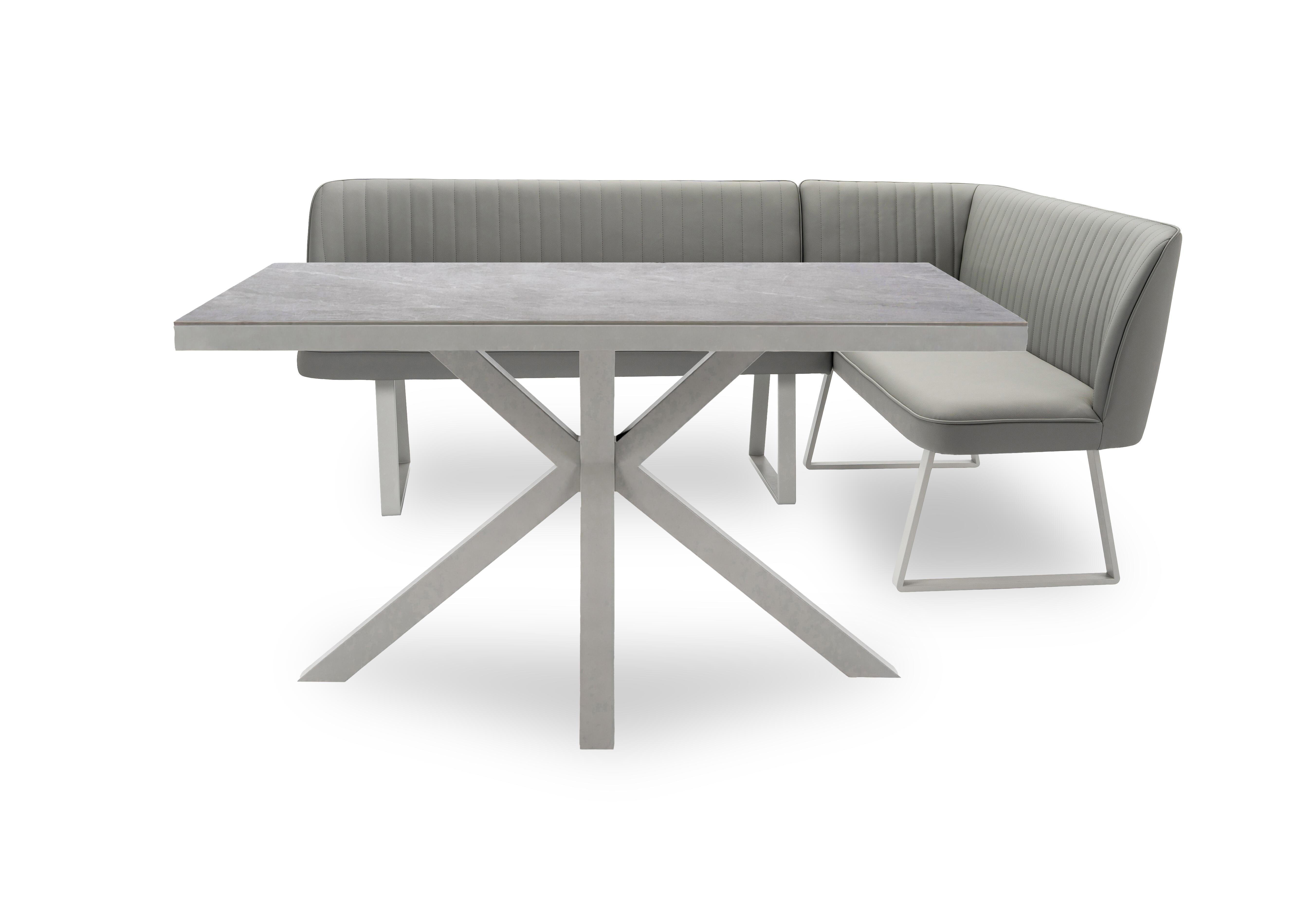 Fumo Dining Table and Right Hand Corner Dining Bench in  on Furniture Village