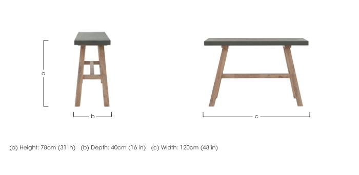 Fusion Console Table in  on Furniture Village