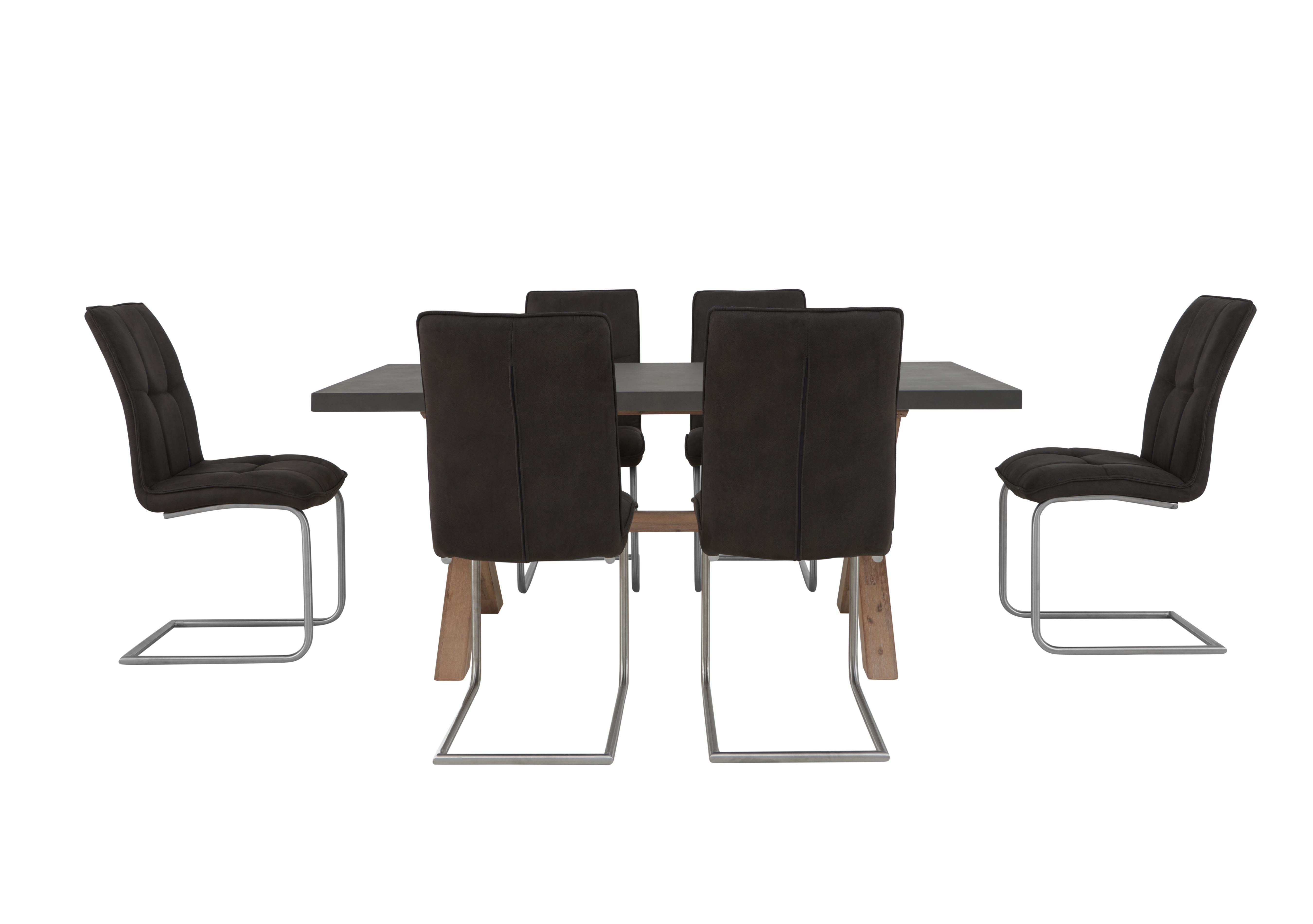 Fusion Small Table and 6 Chairs Dining Set in  on Furniture Village