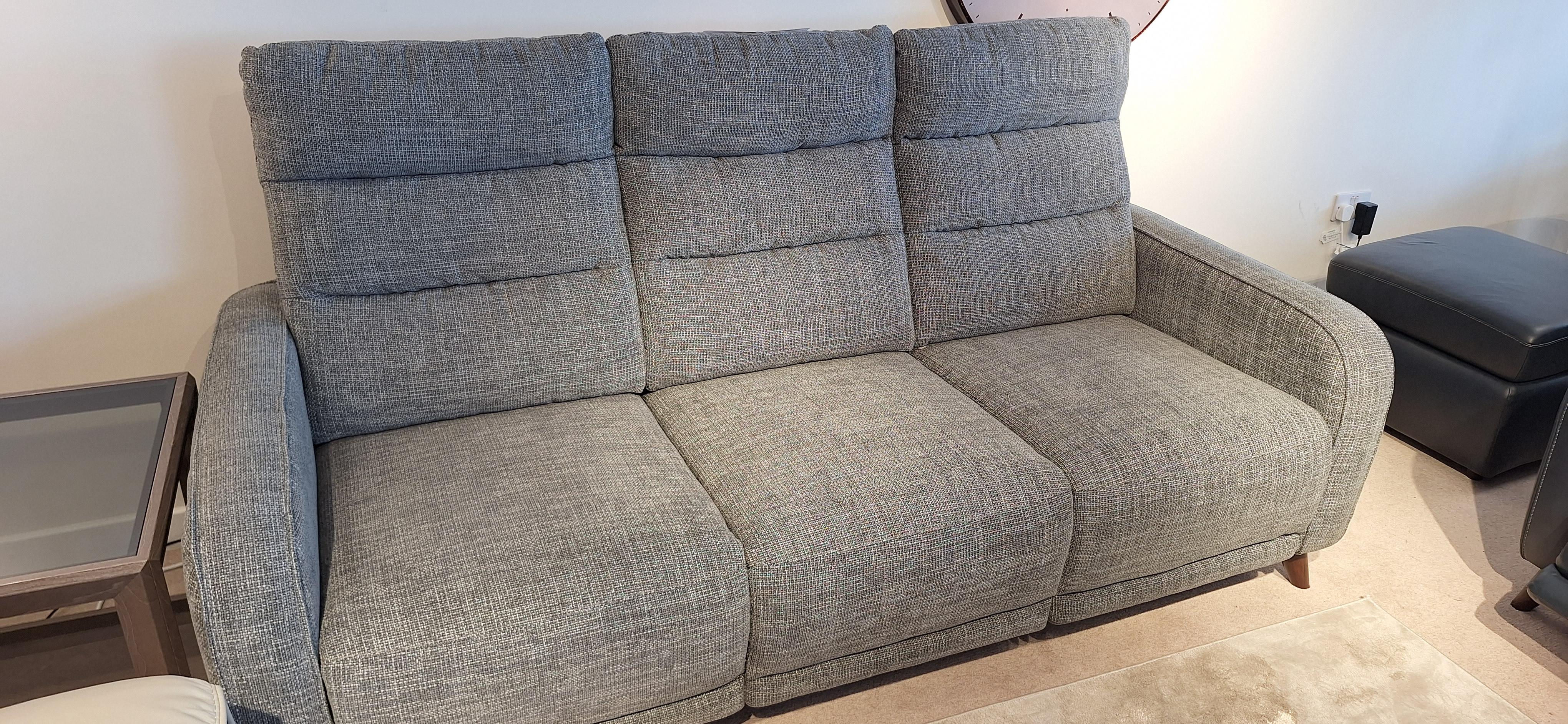 Quinn 3 seater power sofa and power chair in  on Furniture Village