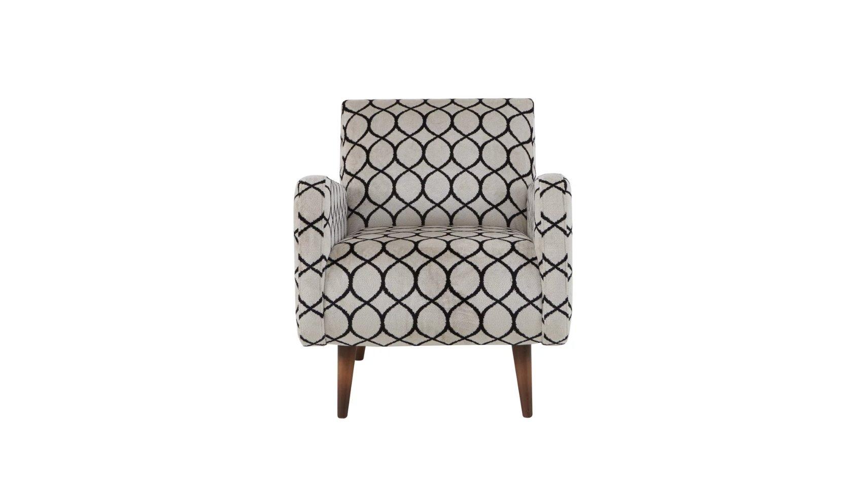 Sumptuous Fabric Accent Chair in  on Furniture Village