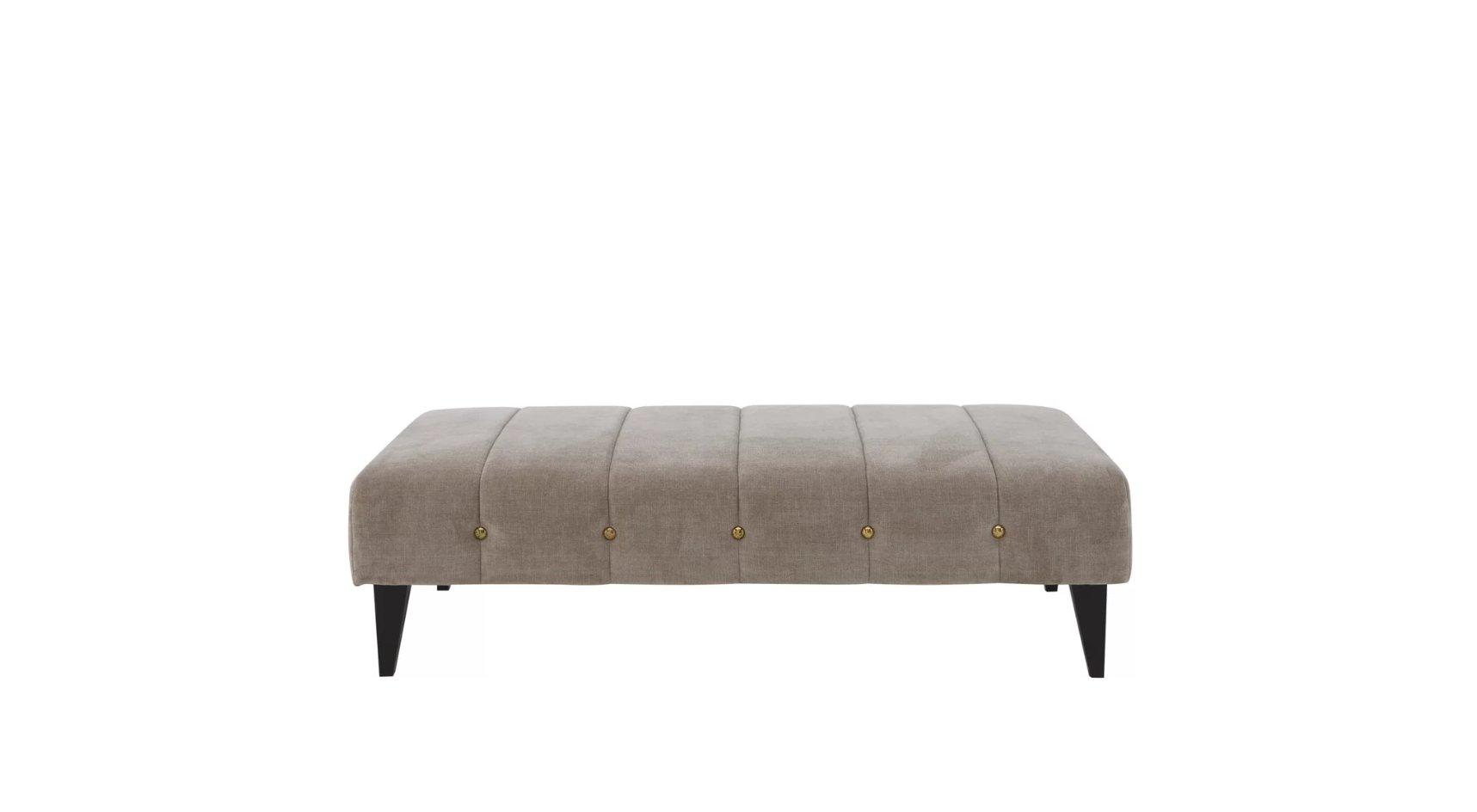 Sumptuous Fabric Bench Footstool in  on Furniture Village