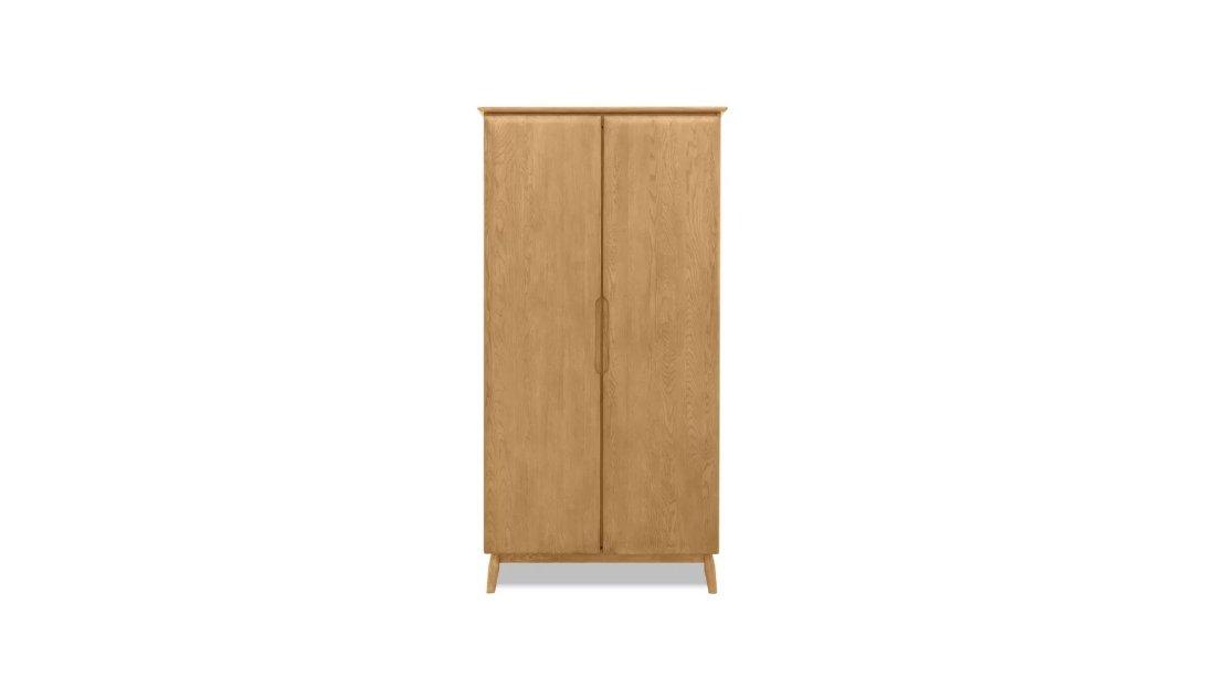 Stockholm 2 Door Wardrobe in  on Furniture Village