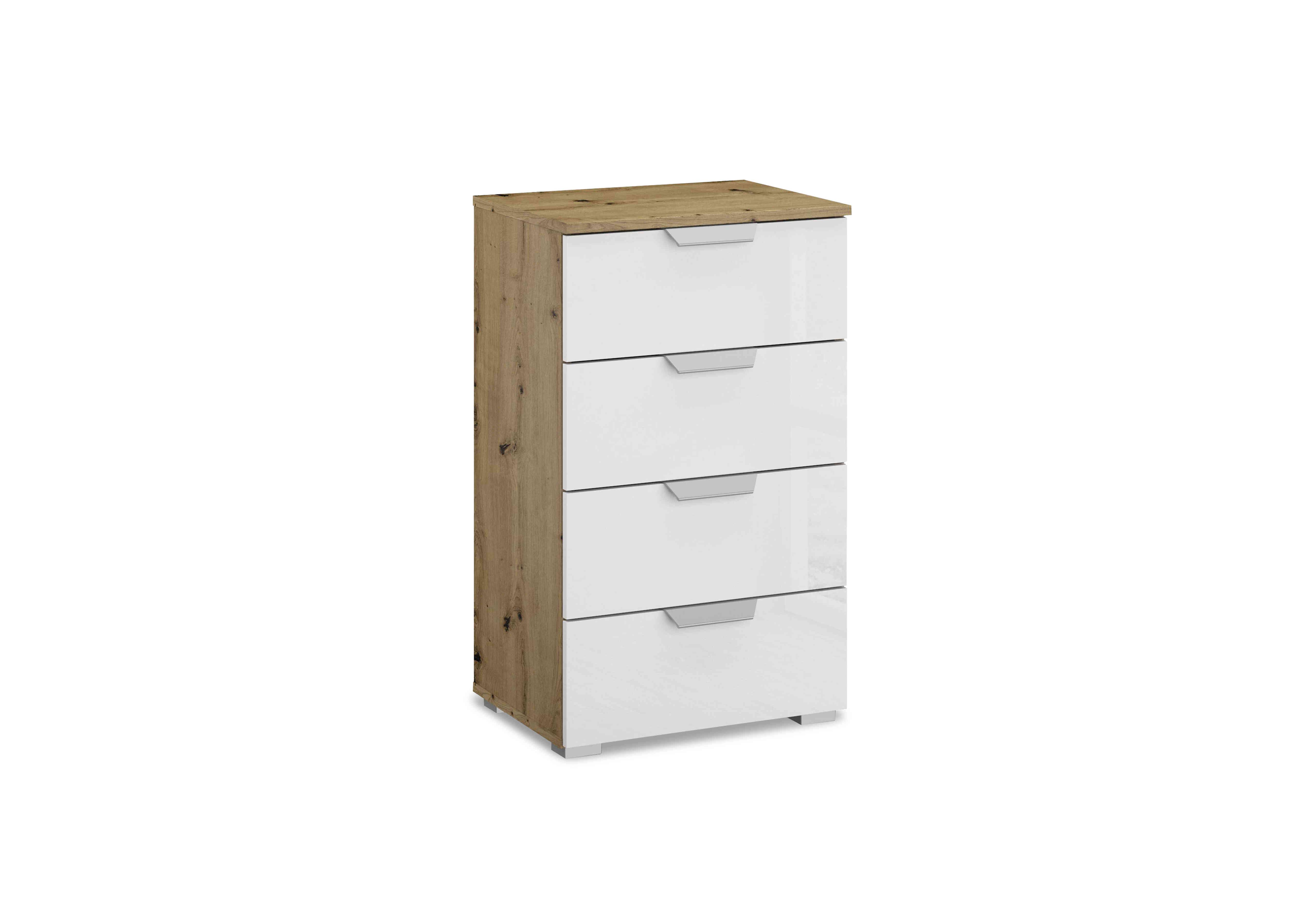 Freja 4 Drawer Glass Chest of Drawers in  on Furniture Village