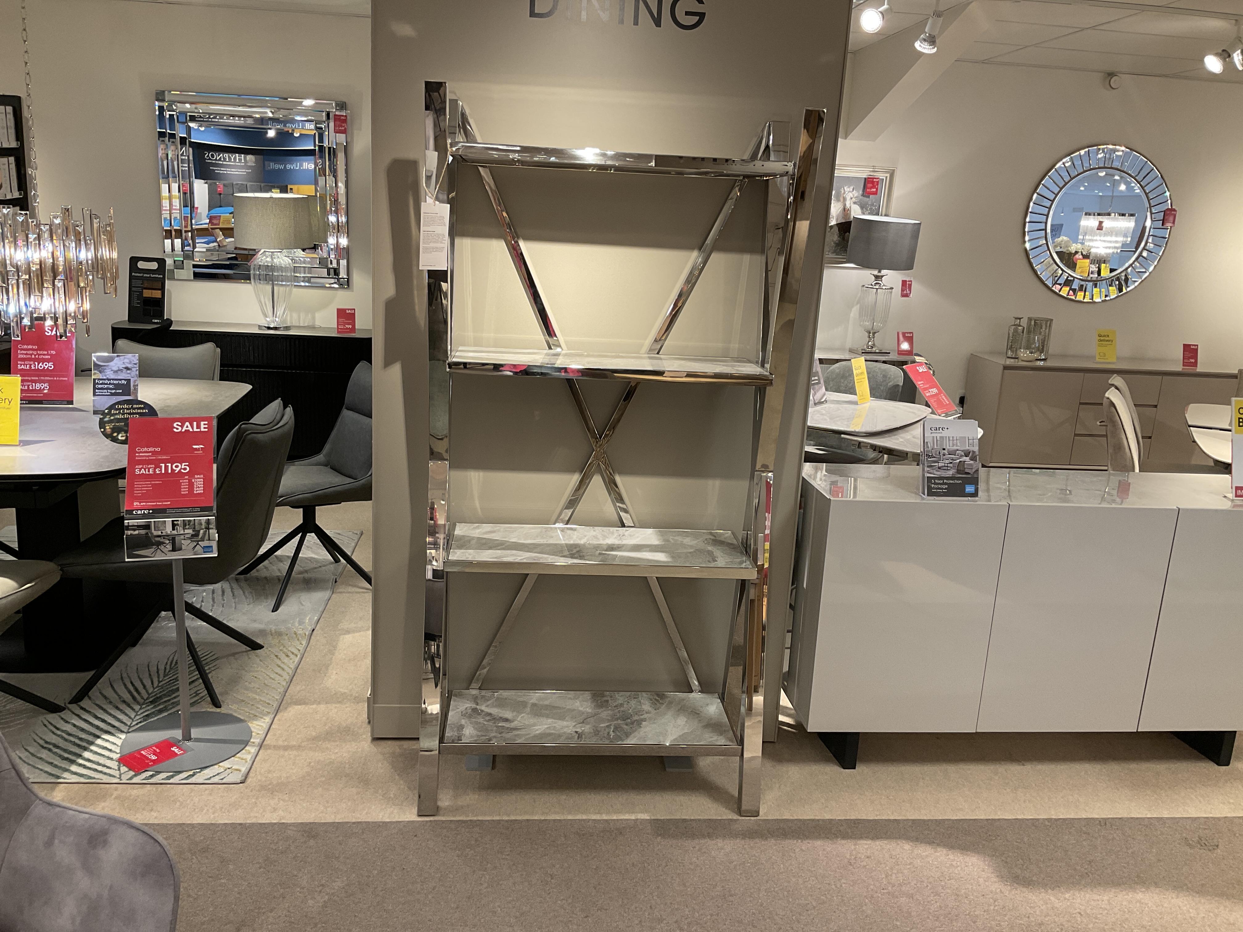 Vanquish Shelving Unit in  on Furniture Village