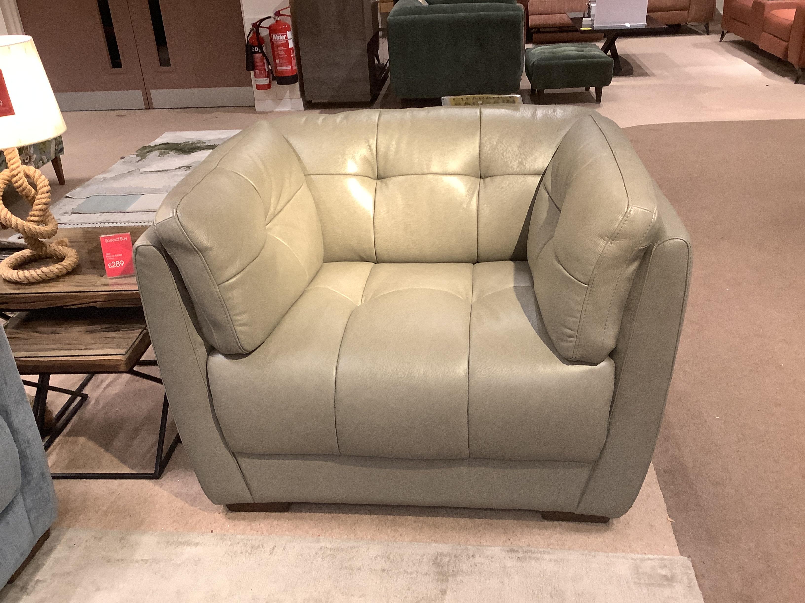 Cartier Snuggler & Stool in  on Furniture Village