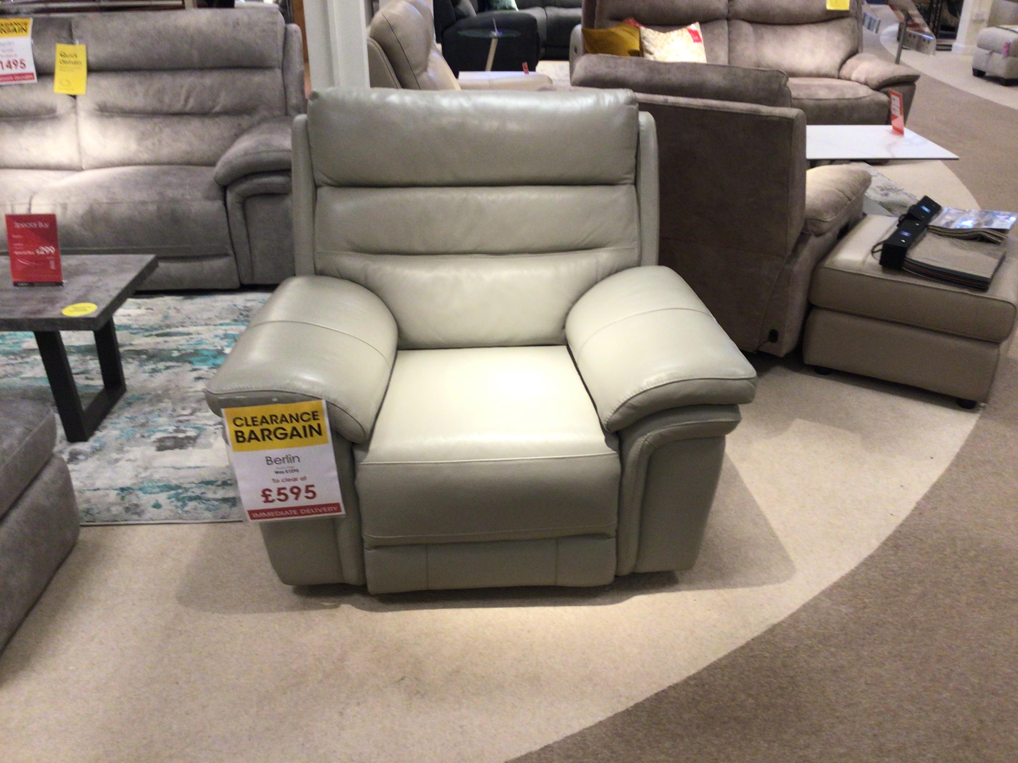 Berlin power chair in  on Furniture Village