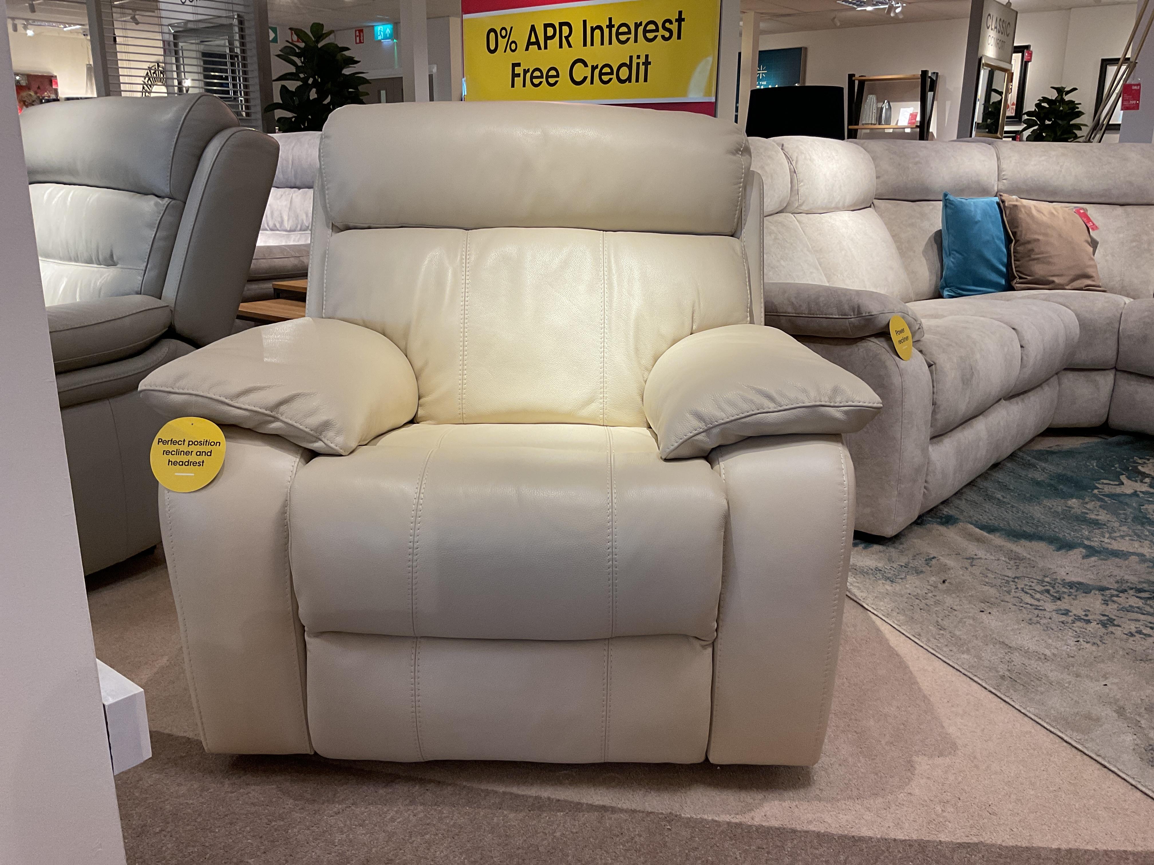 Moreno Power Chair in  on Furniture Village