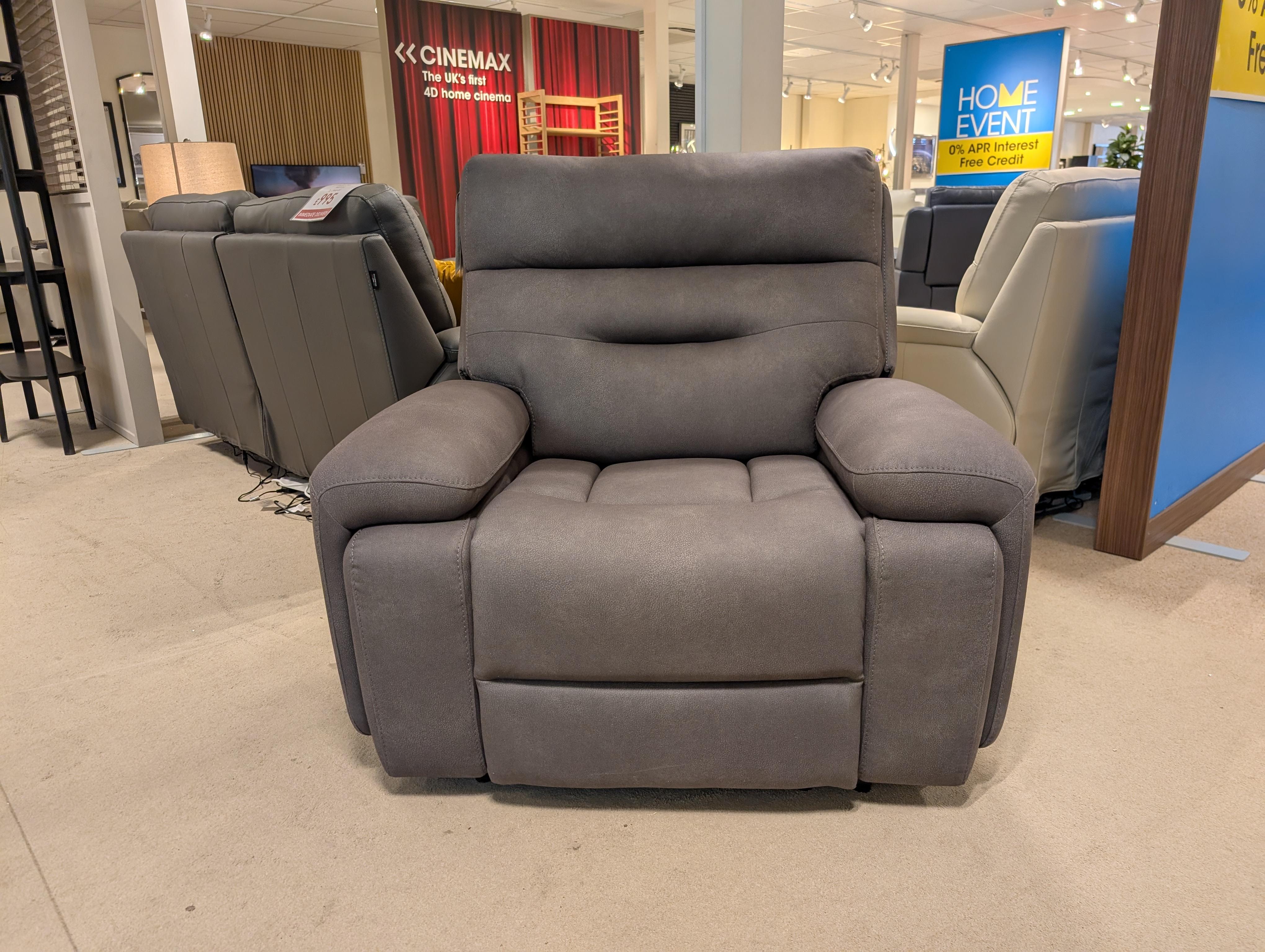 Cinemax Media Power Chair in  on Furniture Village