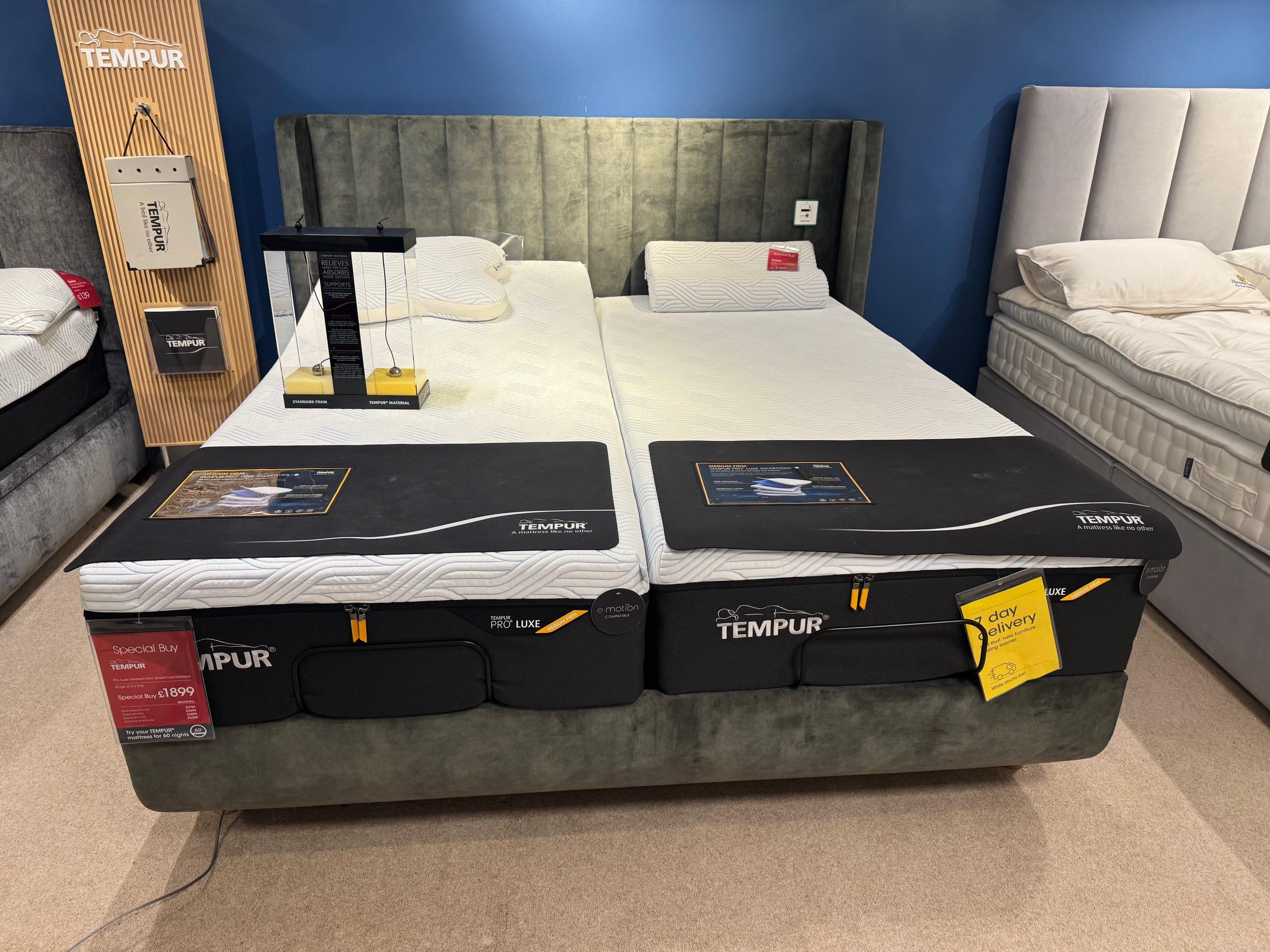 ARC Superking Smart Bedframe wiht Headboard in  on Furniture Village