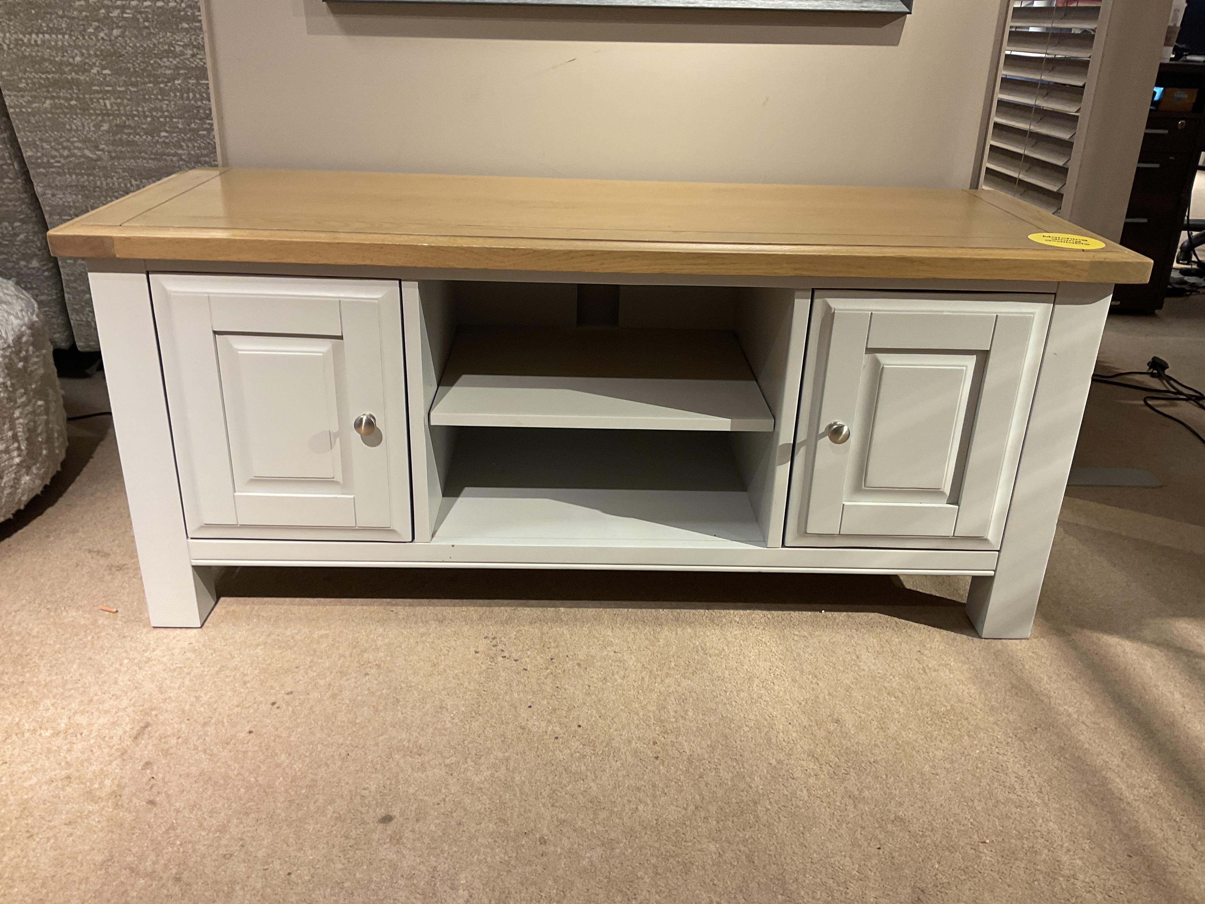 Hamilton tv unit in  on Furniture Village