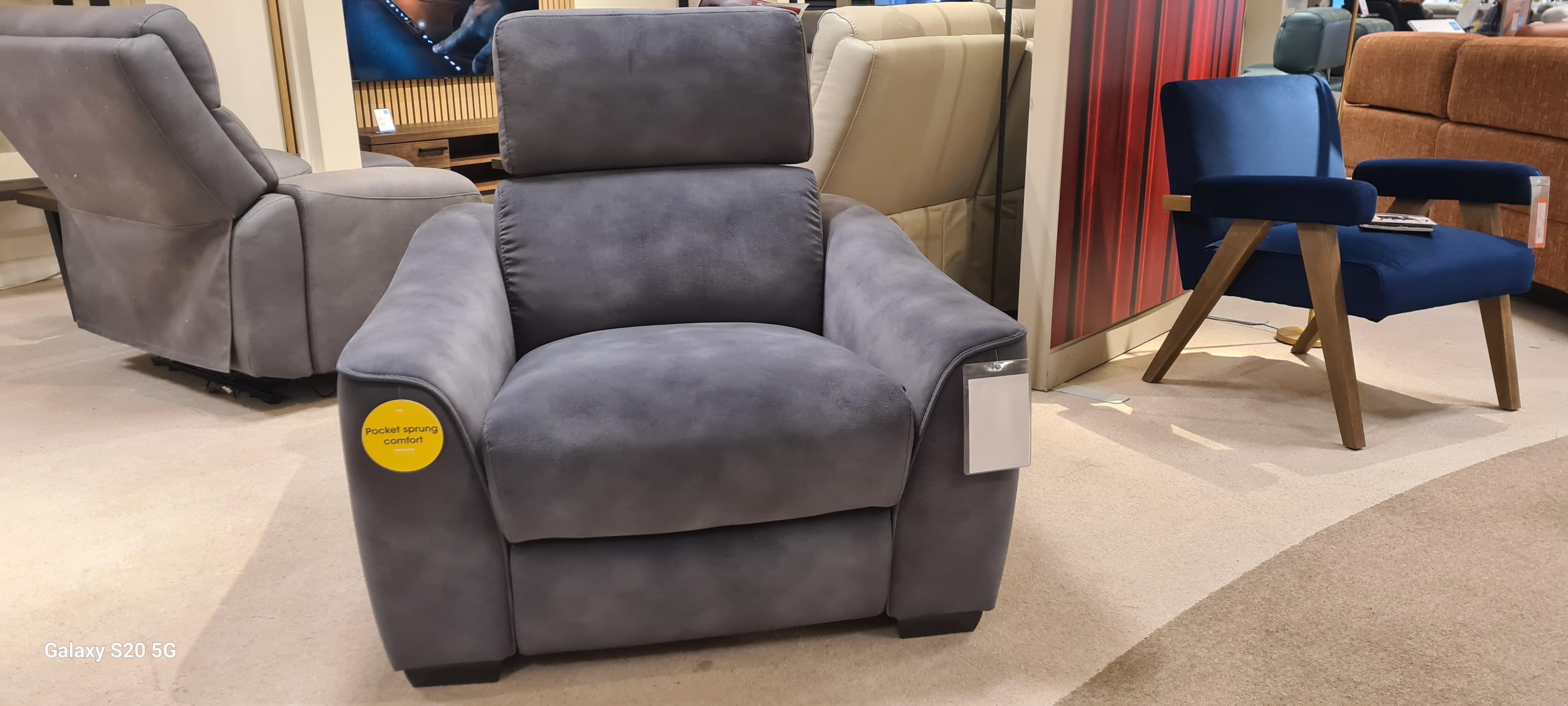 Xavier power recliner chair in  on Furniture Village