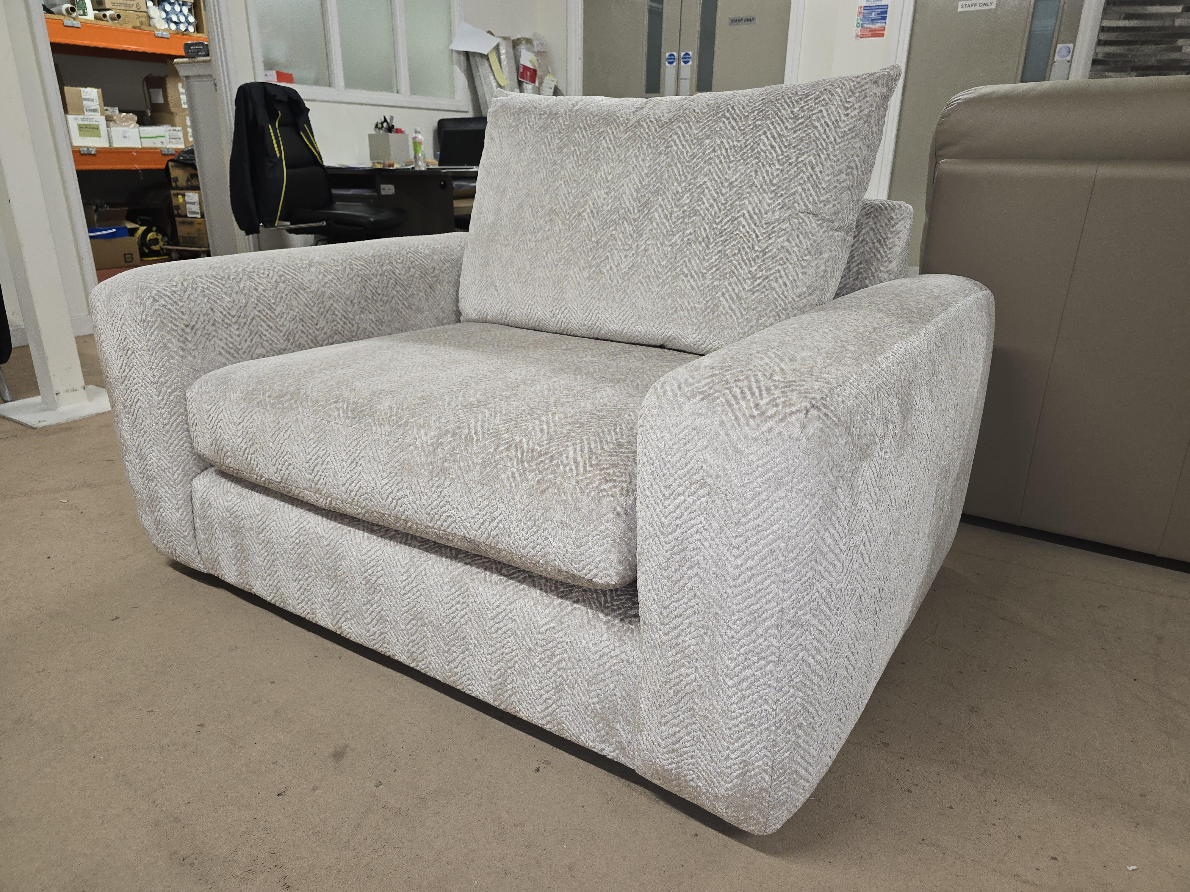 Pandora Sunggler, Large SQ Footstool in  on Furniture Village
