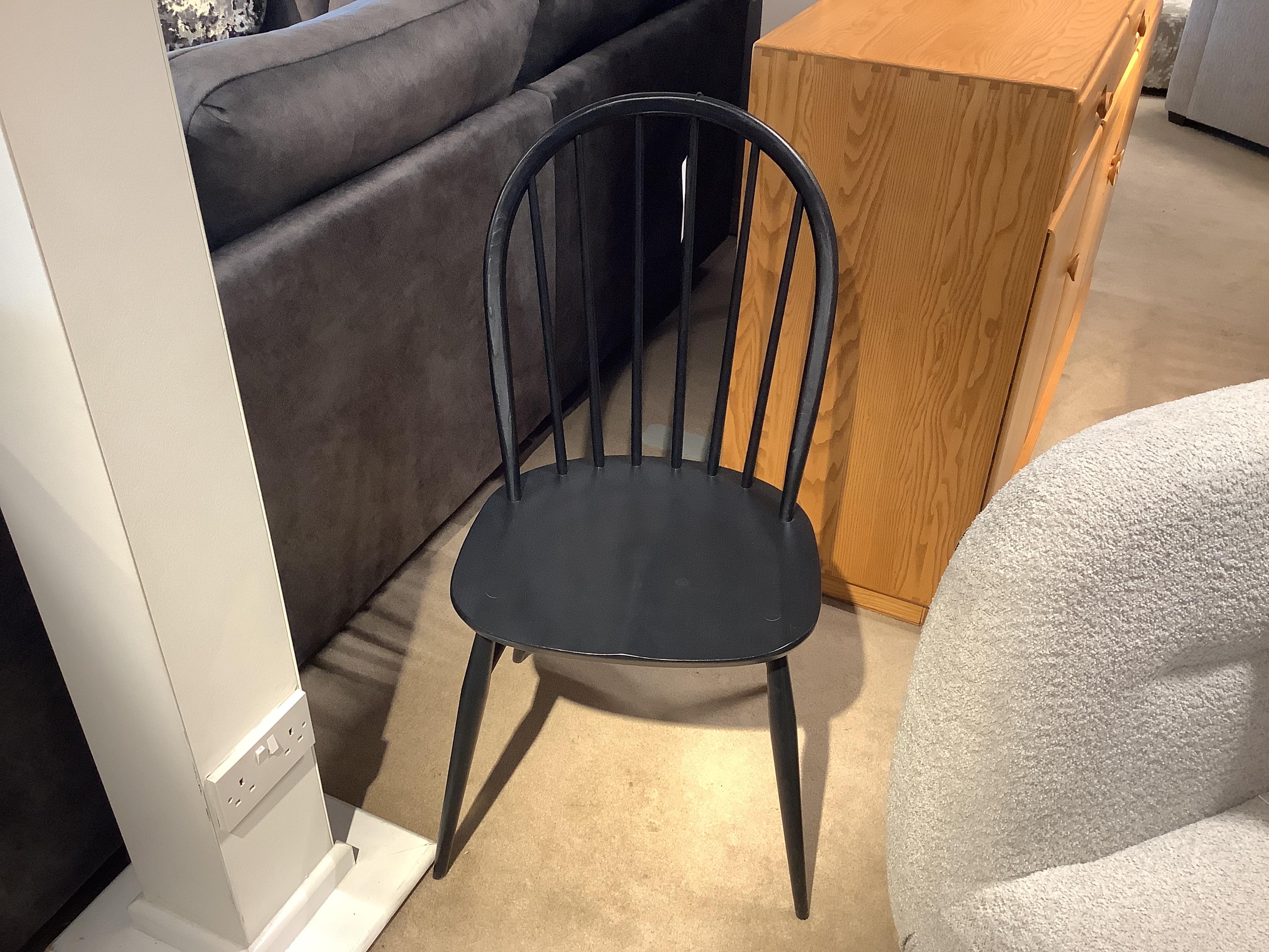 Windsor Chair Black in  on Furniture Village