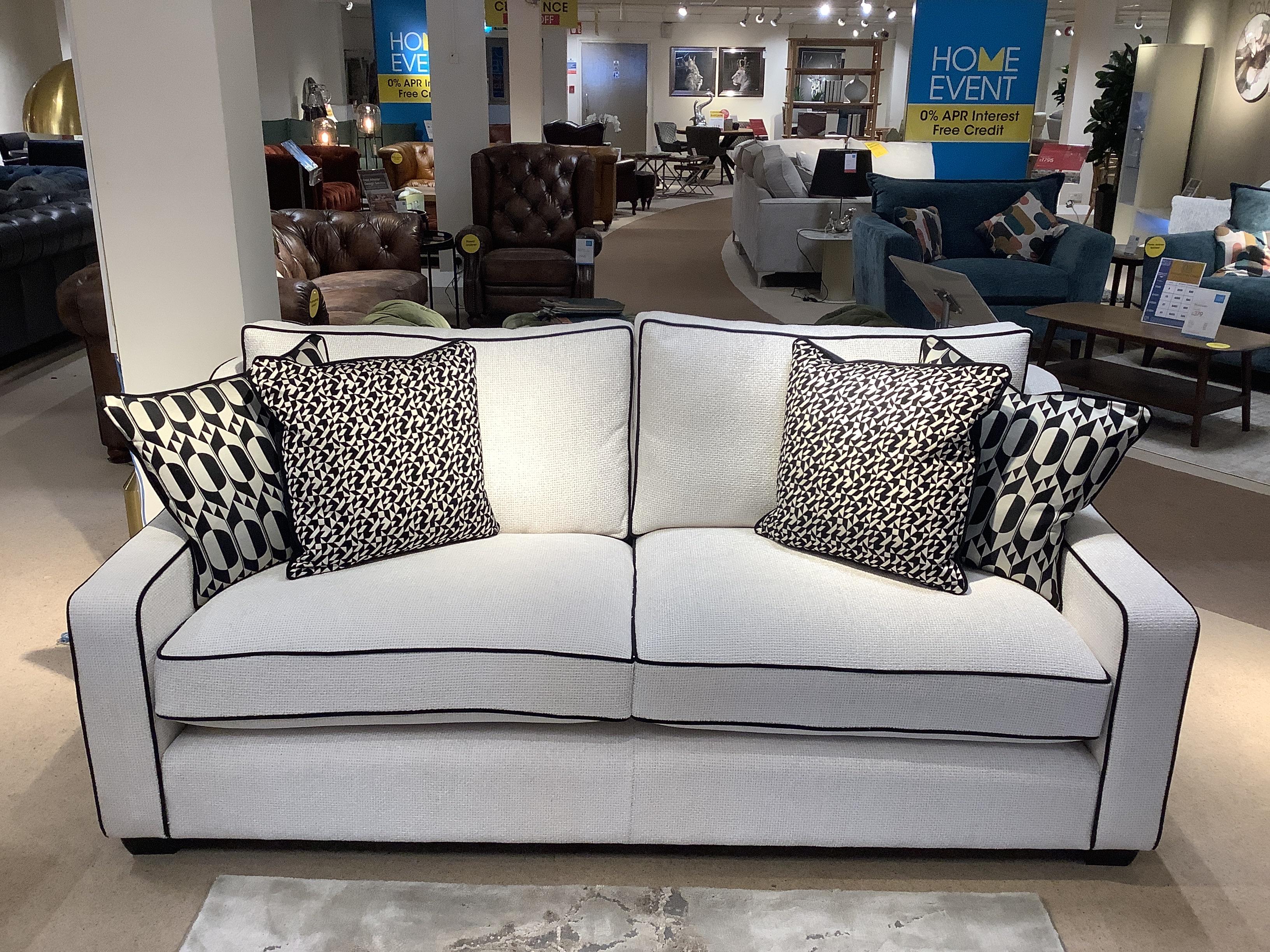Celine 3 seater in  on Furniture Village