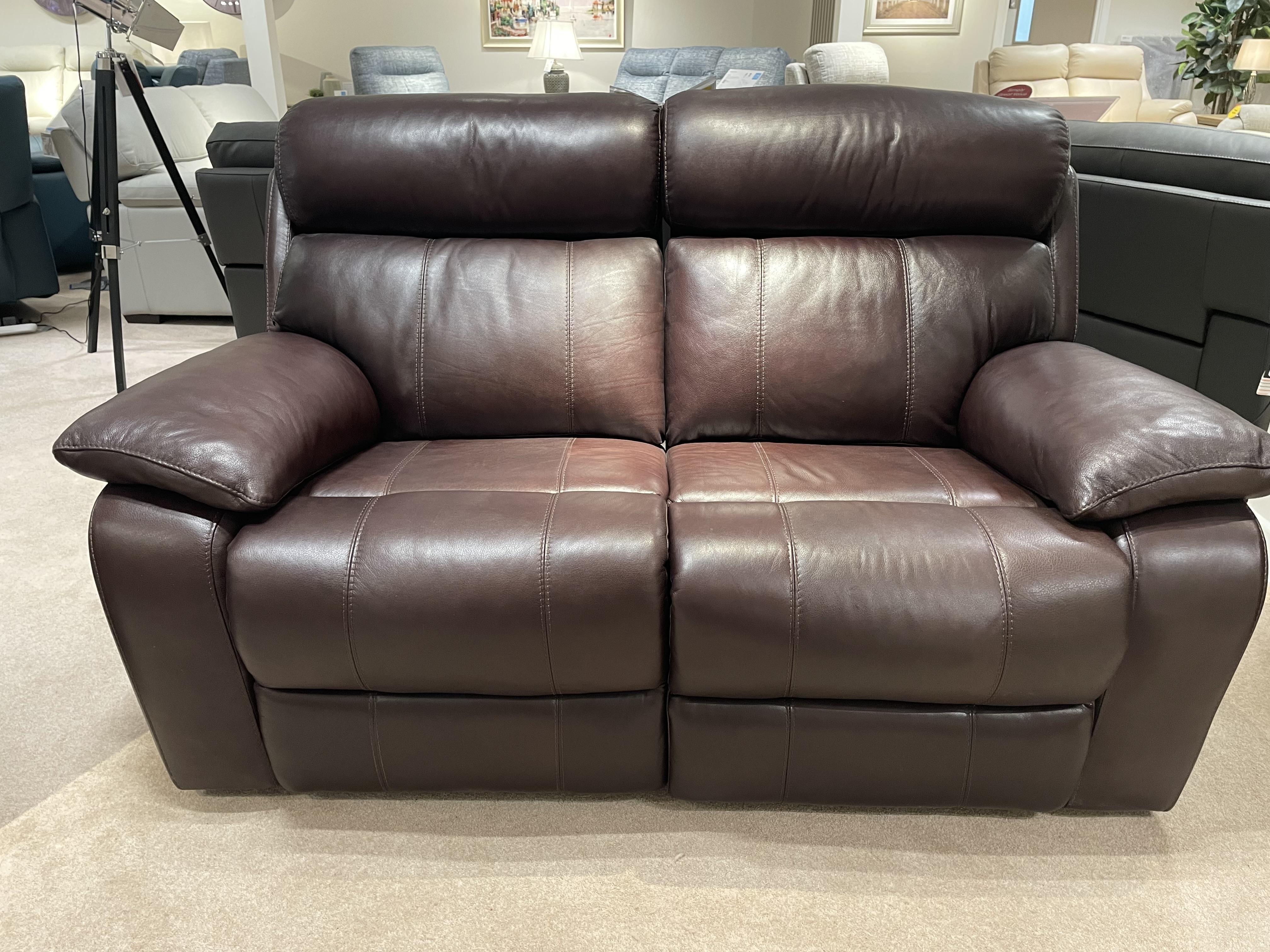 Moreno 2 seater Pwr recliner with Pwr Headrest in  on Furniture Village