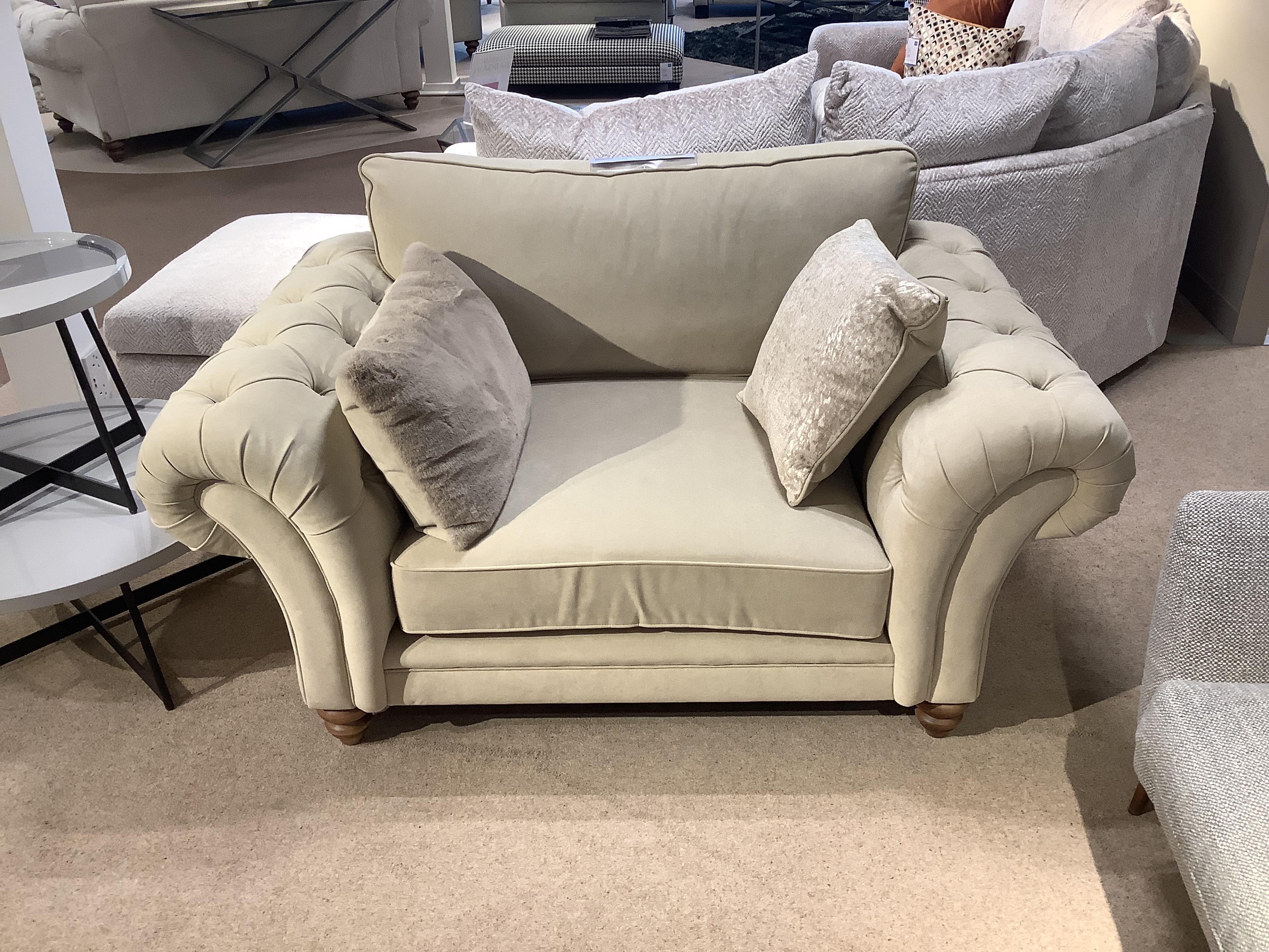 Blenheim love seat in  on Furniture Village