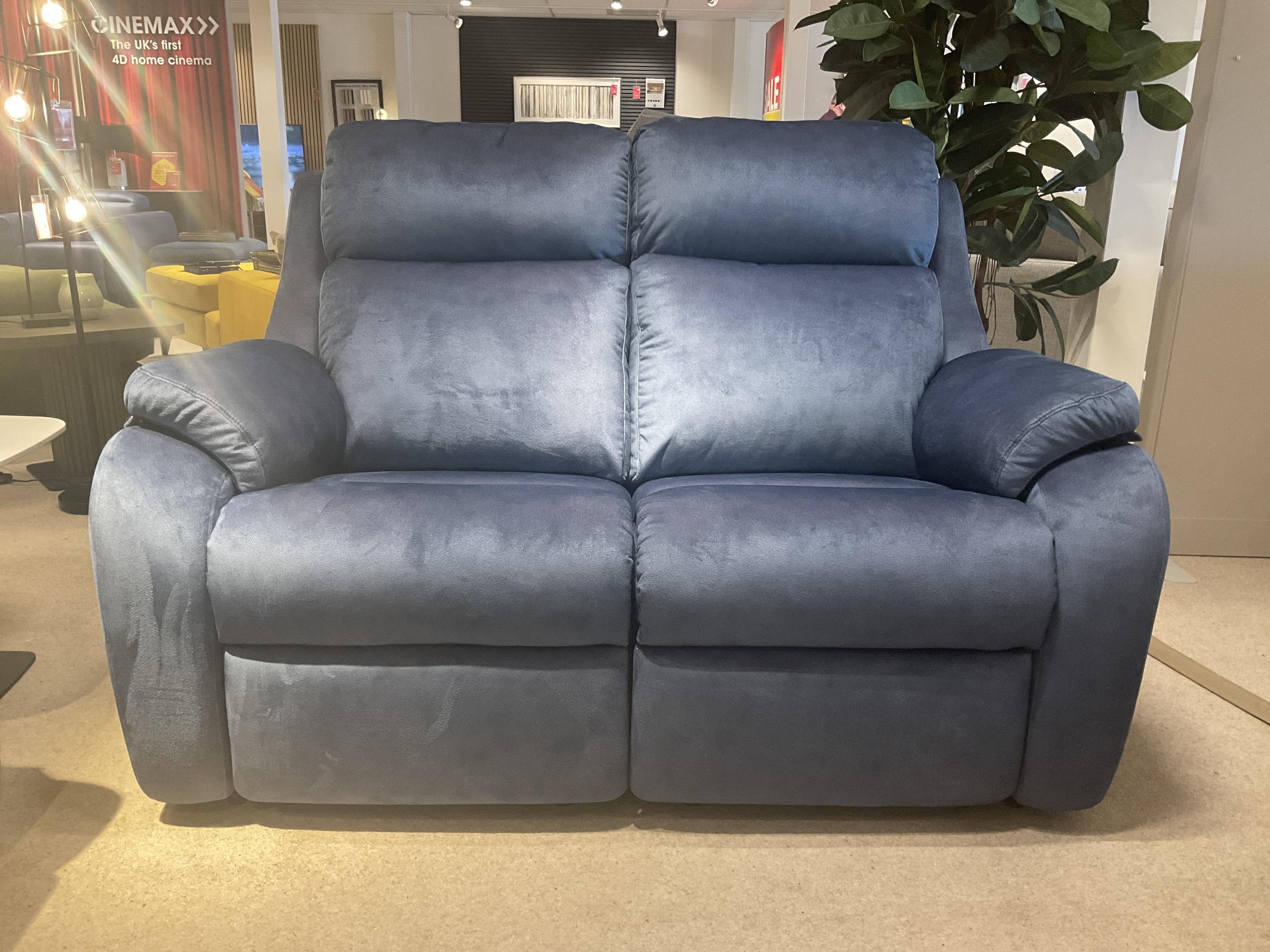 Kingsbury 2 Seater & Armchair - Power recliner , Headrest & Lumbar in  on Furniture Village