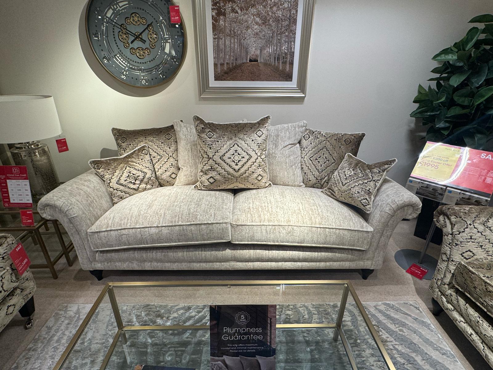Plaza Grand Sofa and Armchair in  on Furniture Village