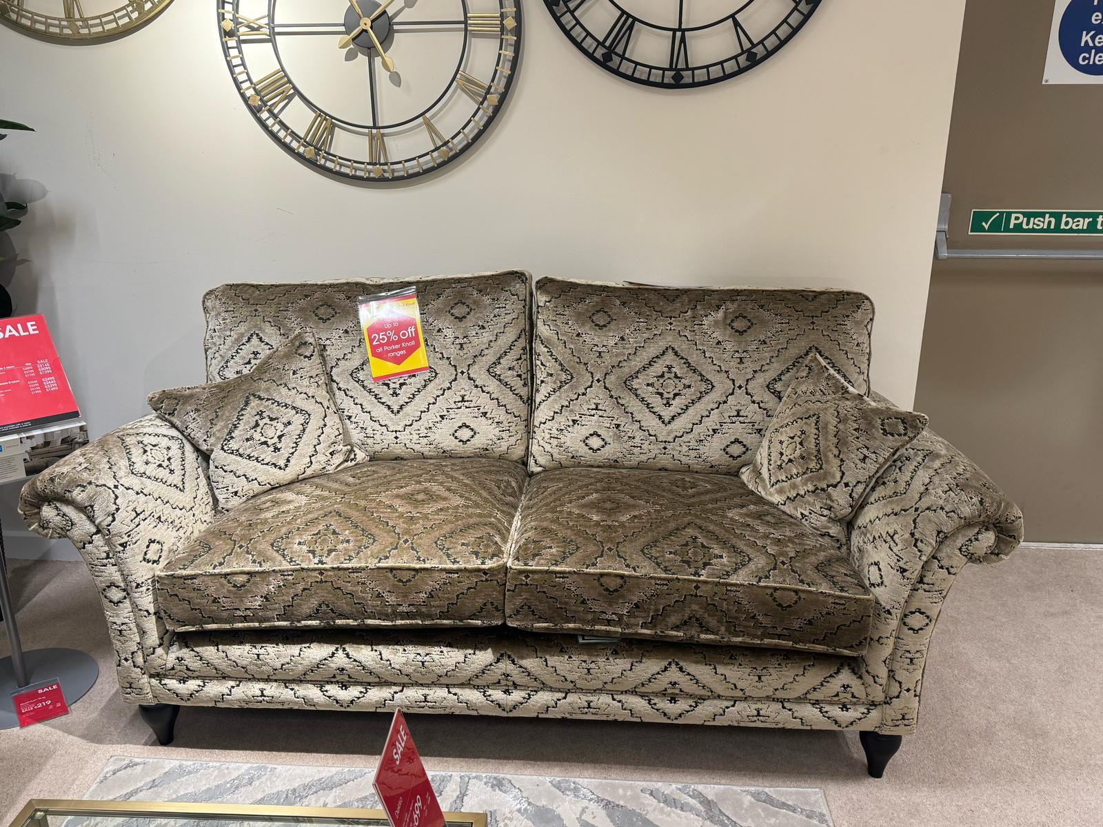 Plaza 2 Seater, Accent Chair and Stool in  on Furniture Village