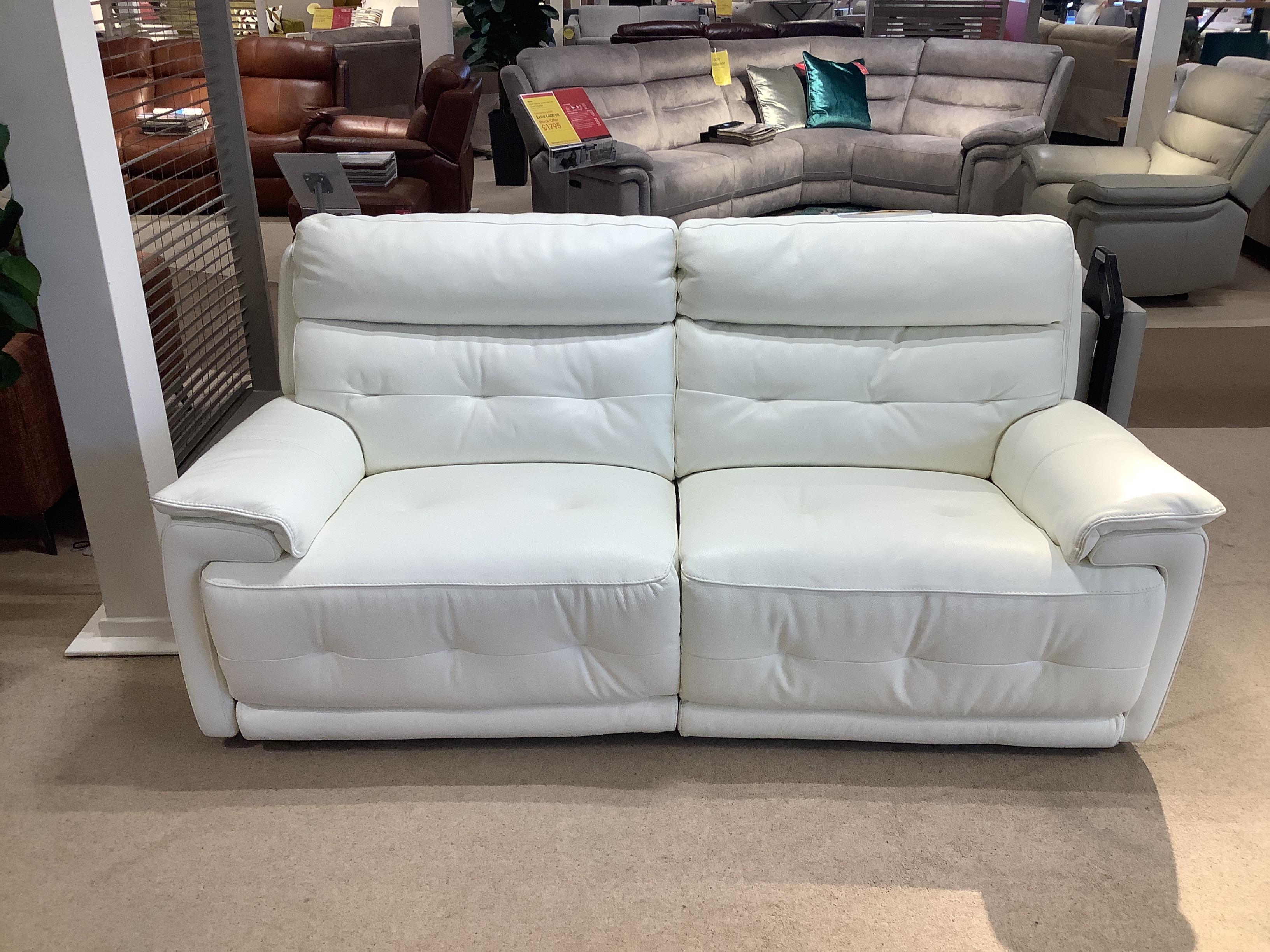 Brescia 3 seater power sofa in  on Furniture Village