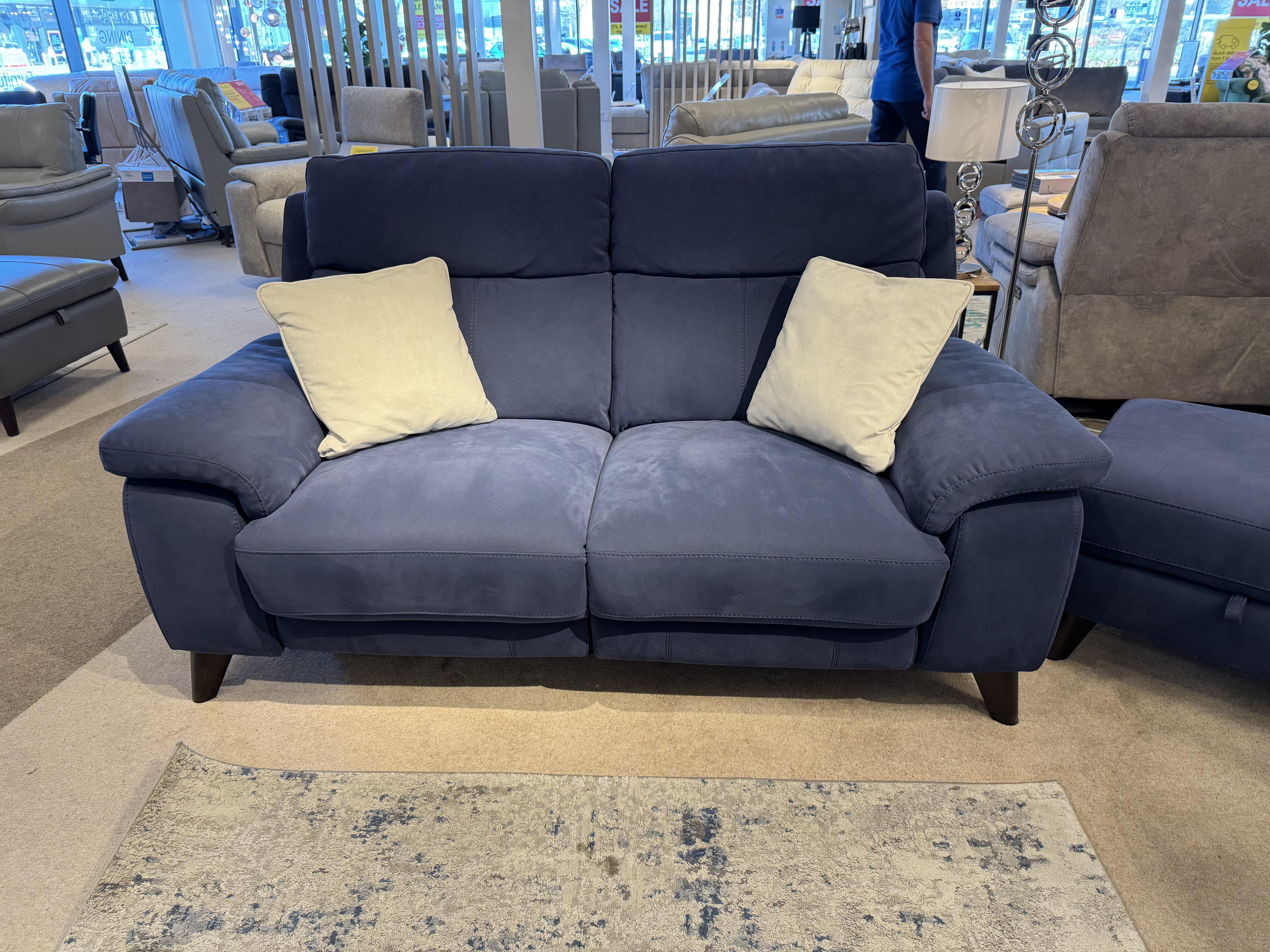 Missouri 2 Seater Fabric Power Recliner Sofa in  on Furniture Village