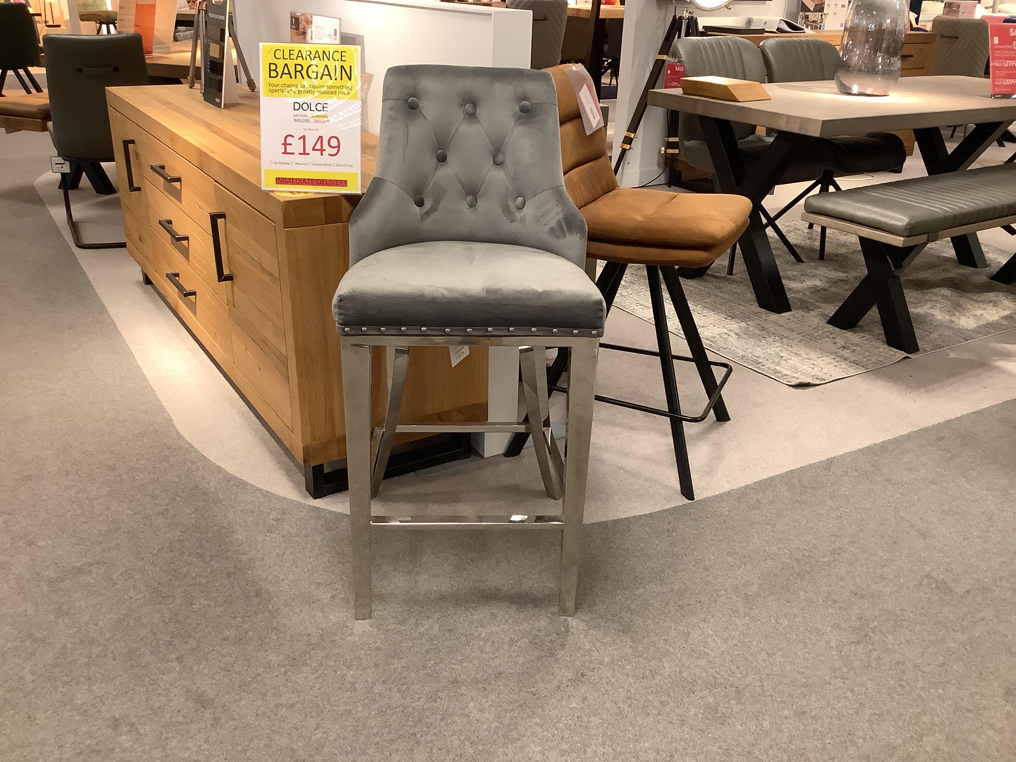 Dolce Bar Stool in  on Furniture Village