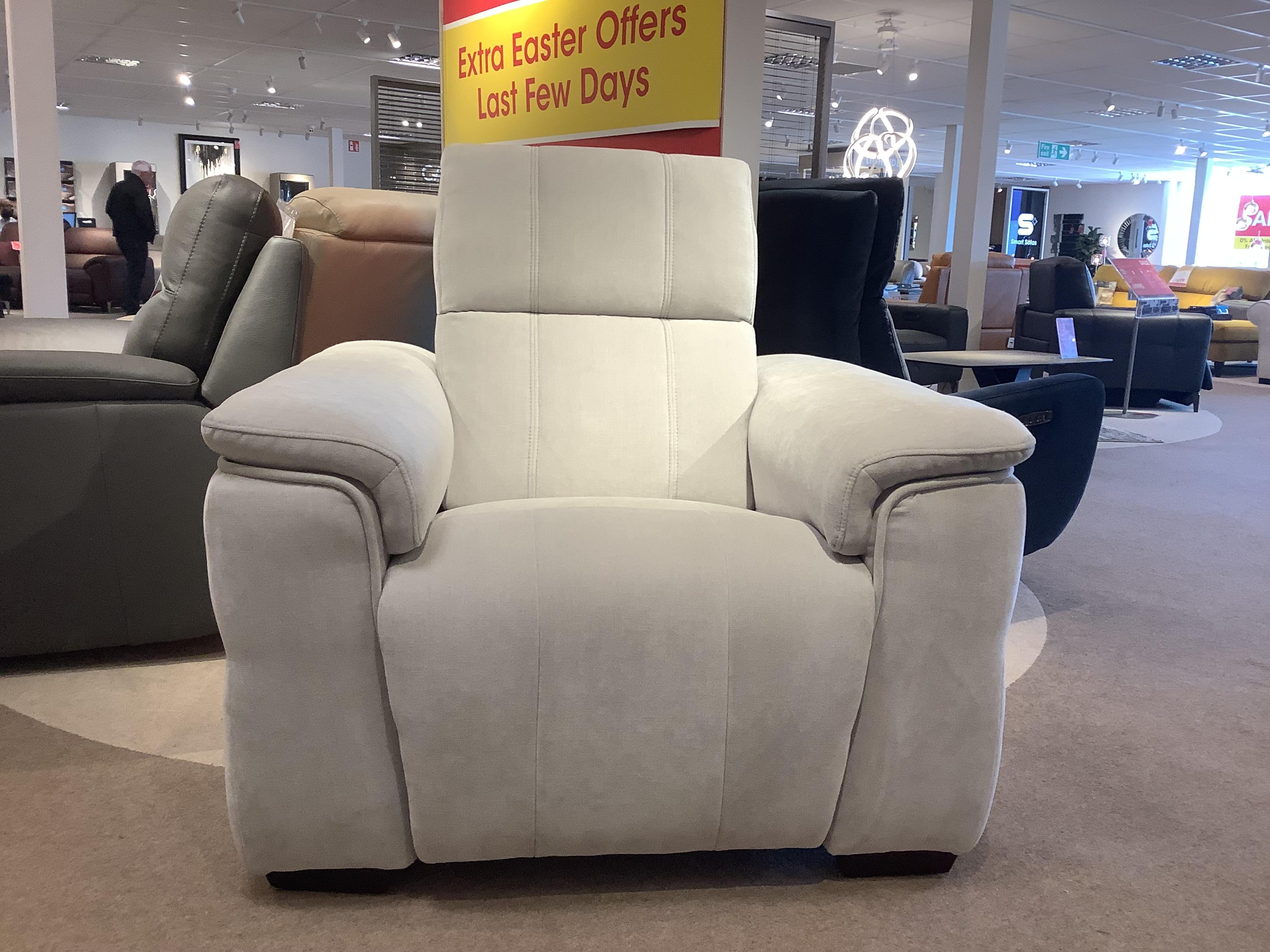 Inca power chair with power H rest in  on Furniture Village