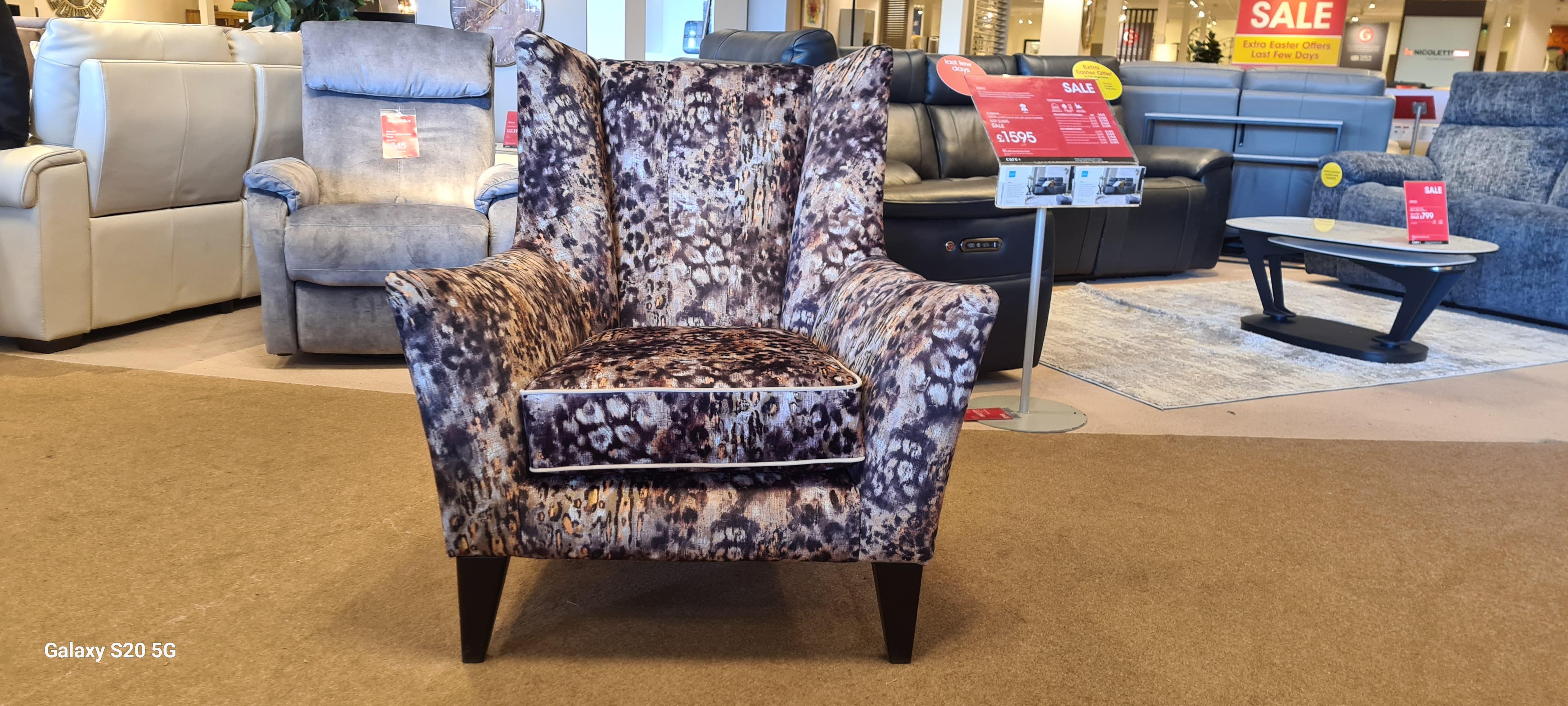 Parker Knoll wing chair in  on Furniture Village
