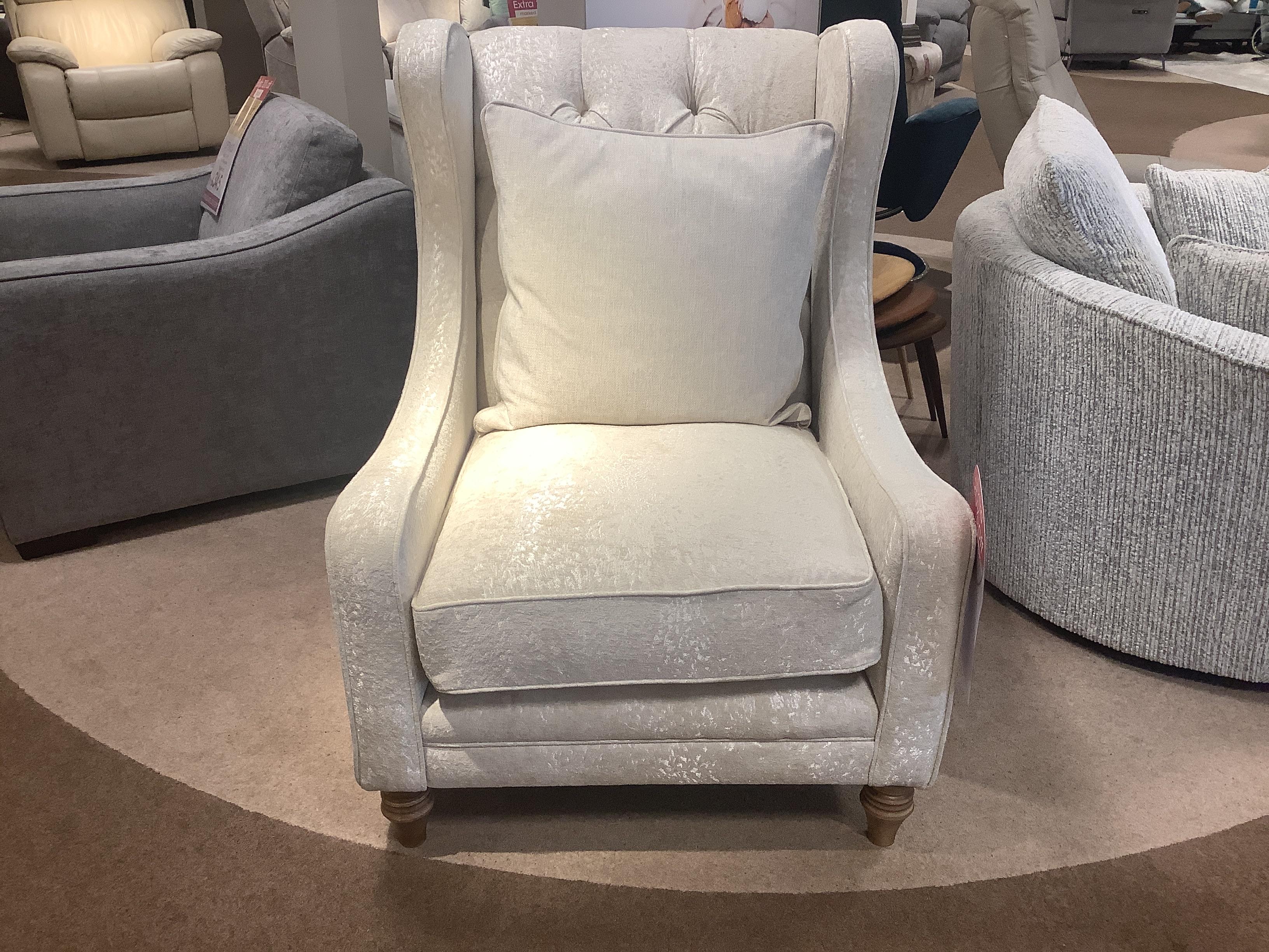Blenheim Wing Chair in  on Furniture Village