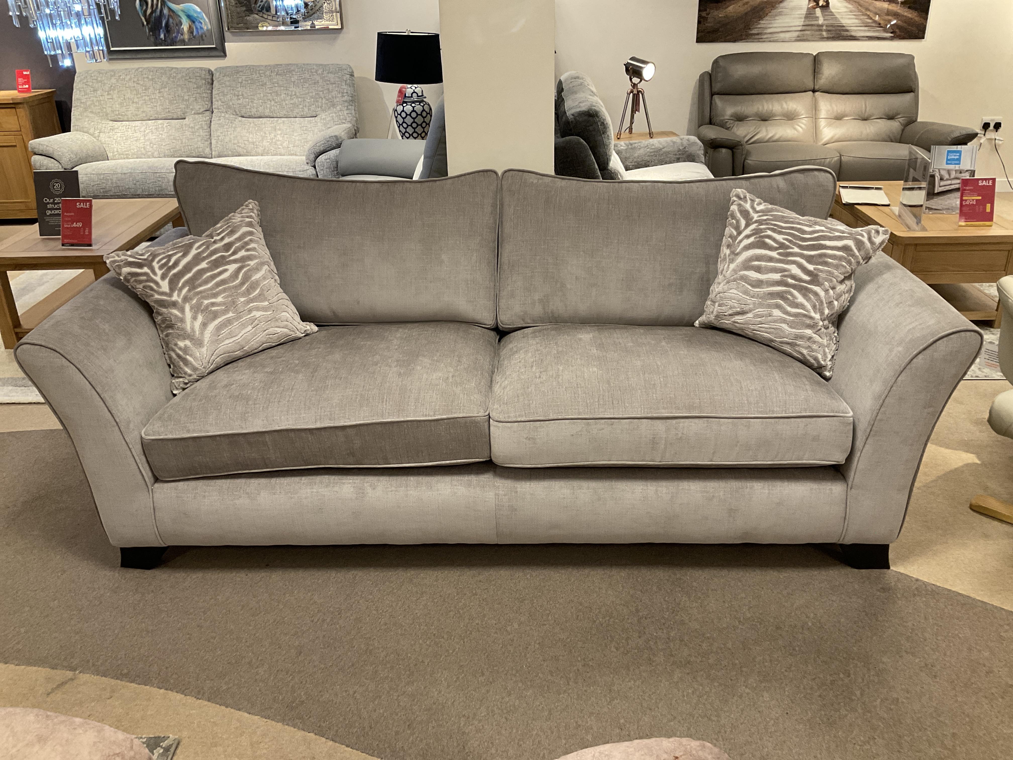 Sasha 4Seater Classic Back Sofa in  on Furniture Village