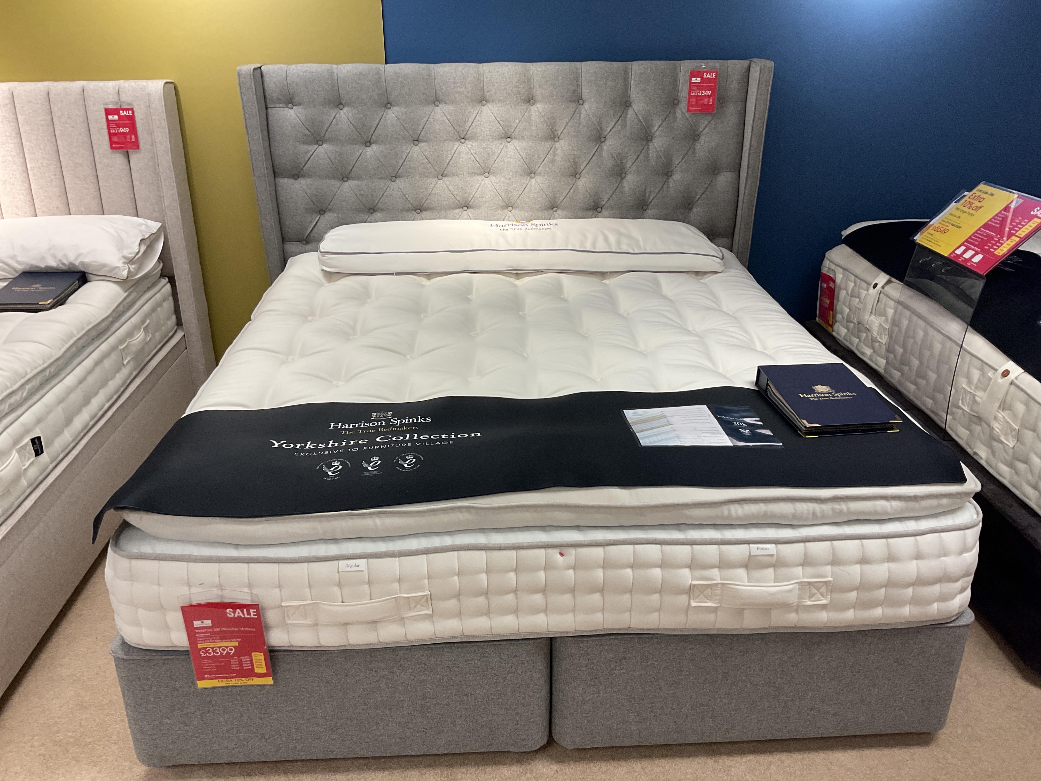Harrison spinks 20k divan set in  on Furniture Village