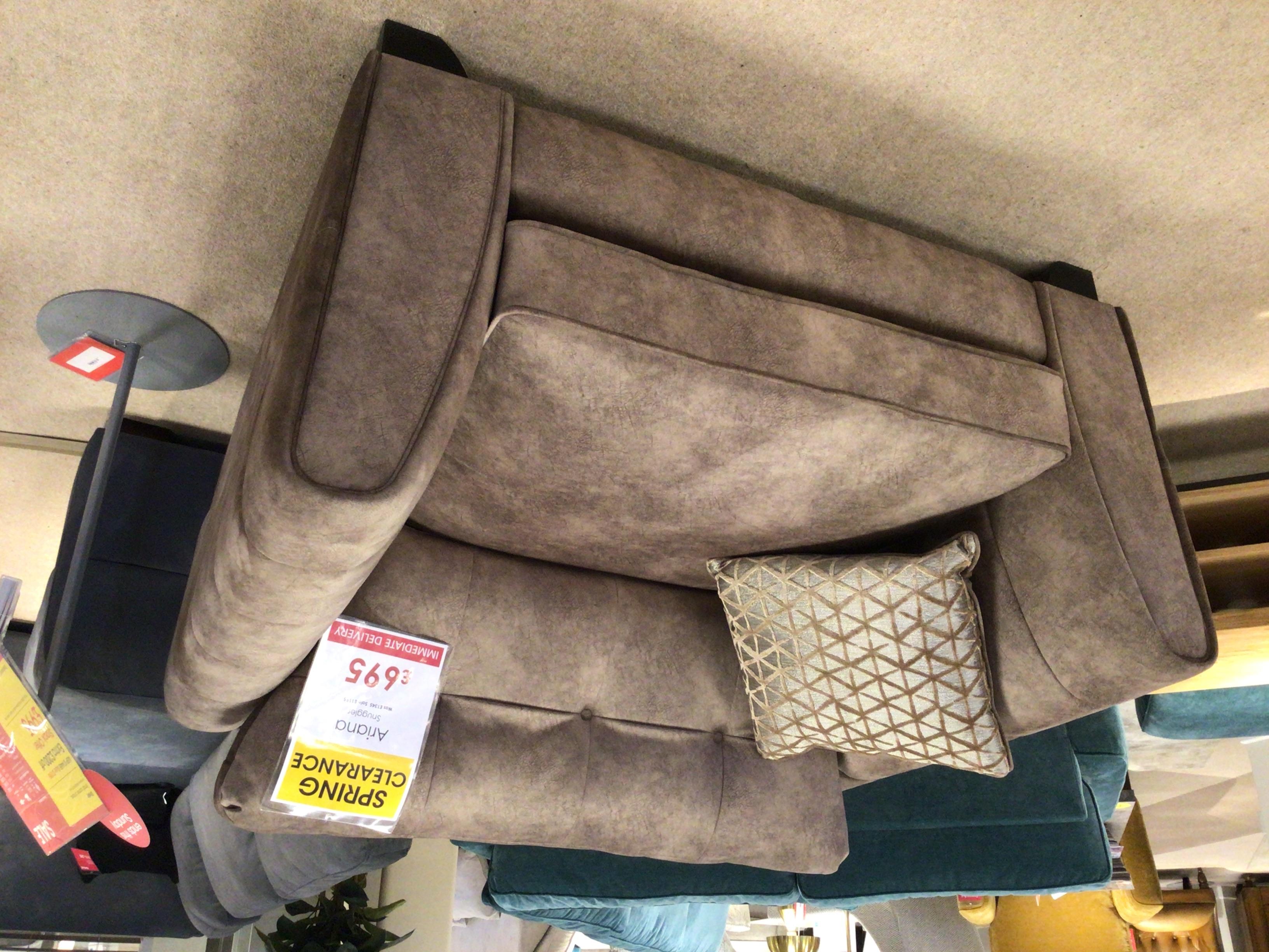 Ariana Snuggle Chair in  on Furniture Village