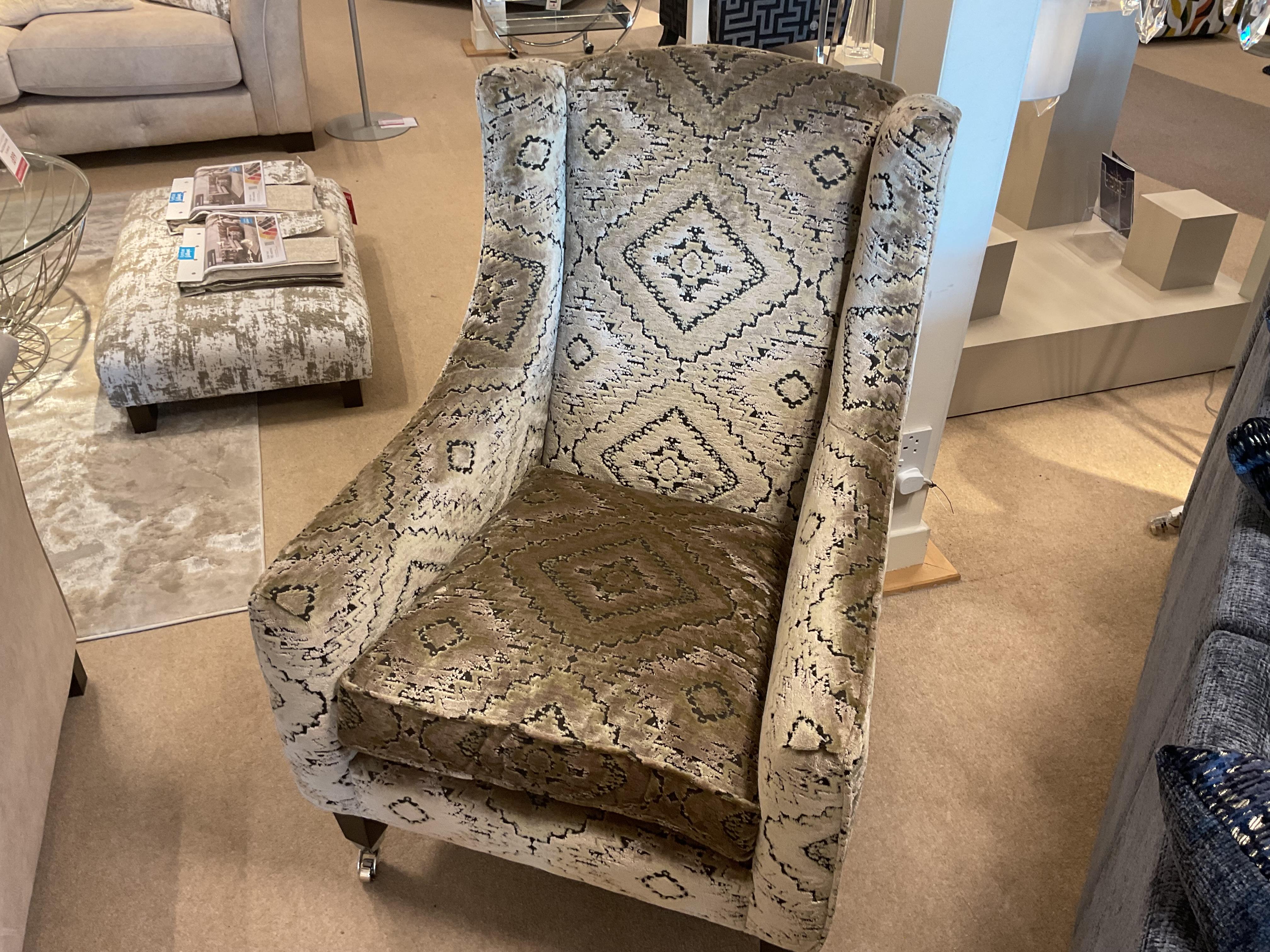 Plaza Accent Chair in  on Furniture Village